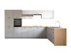 Modulinis virtuvės komplektas Ati White Grey 118