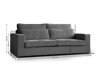 Sofa Margate 124 (Sereno 694)