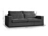 Sofa Margate 124 (Sereno 695)
