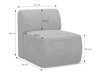 Modulinė sofa Elbmonu 104 (Bello 40)