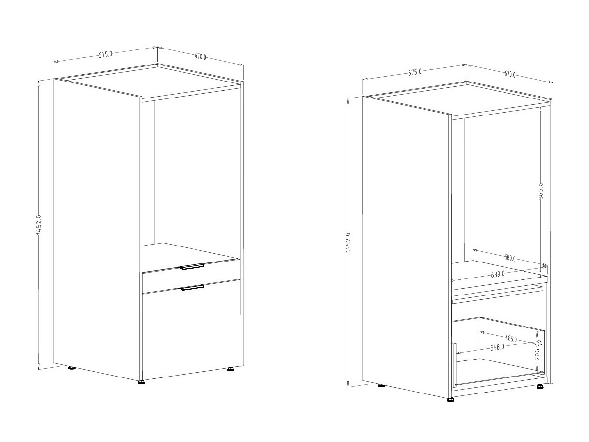Vonios lentyna Austin 376 (Balta)