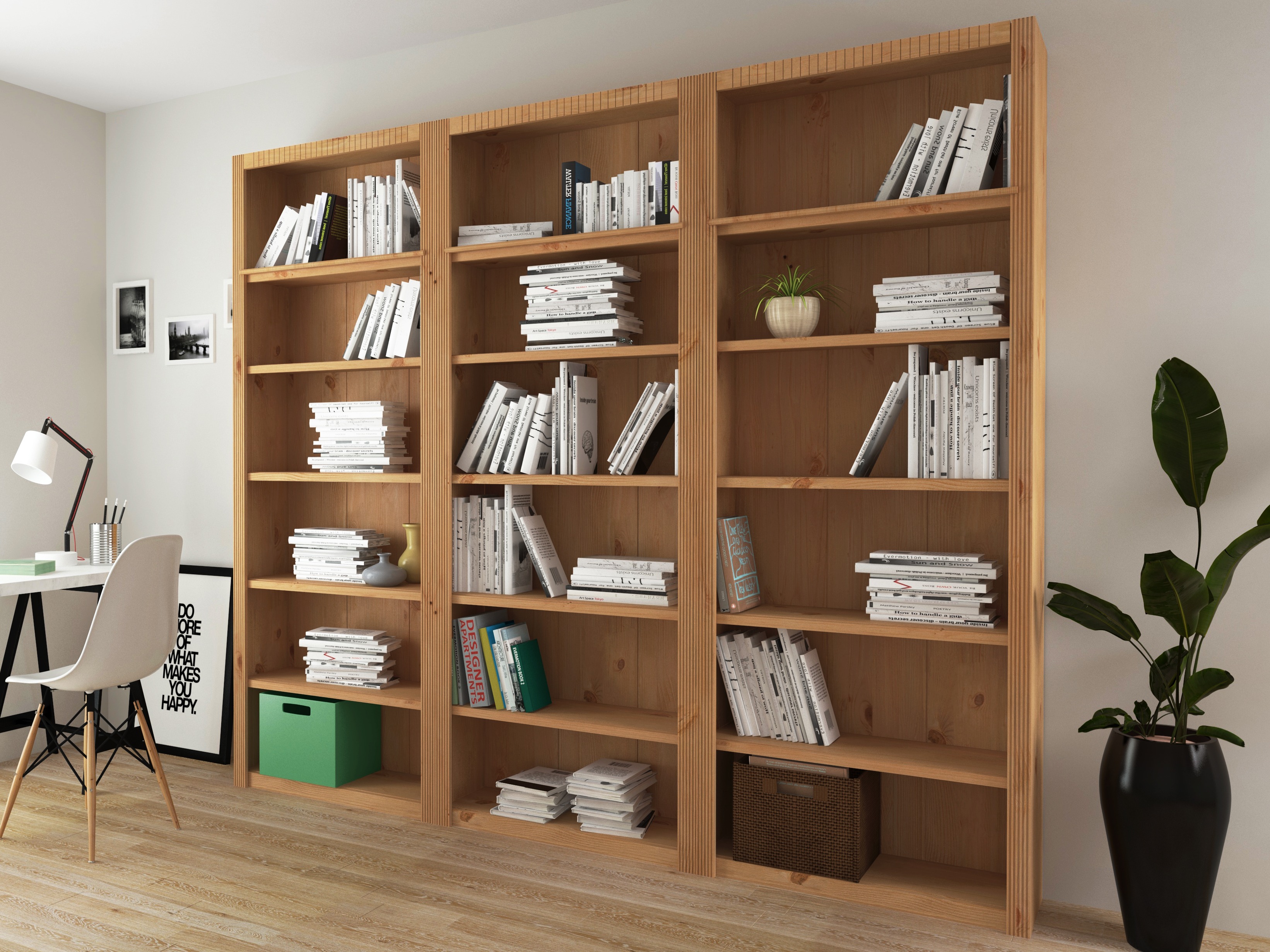 Lentynų komplektas Orlmara 106 (Pušis)