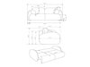 Sofa lova Kingston 196 (Cremona 70)