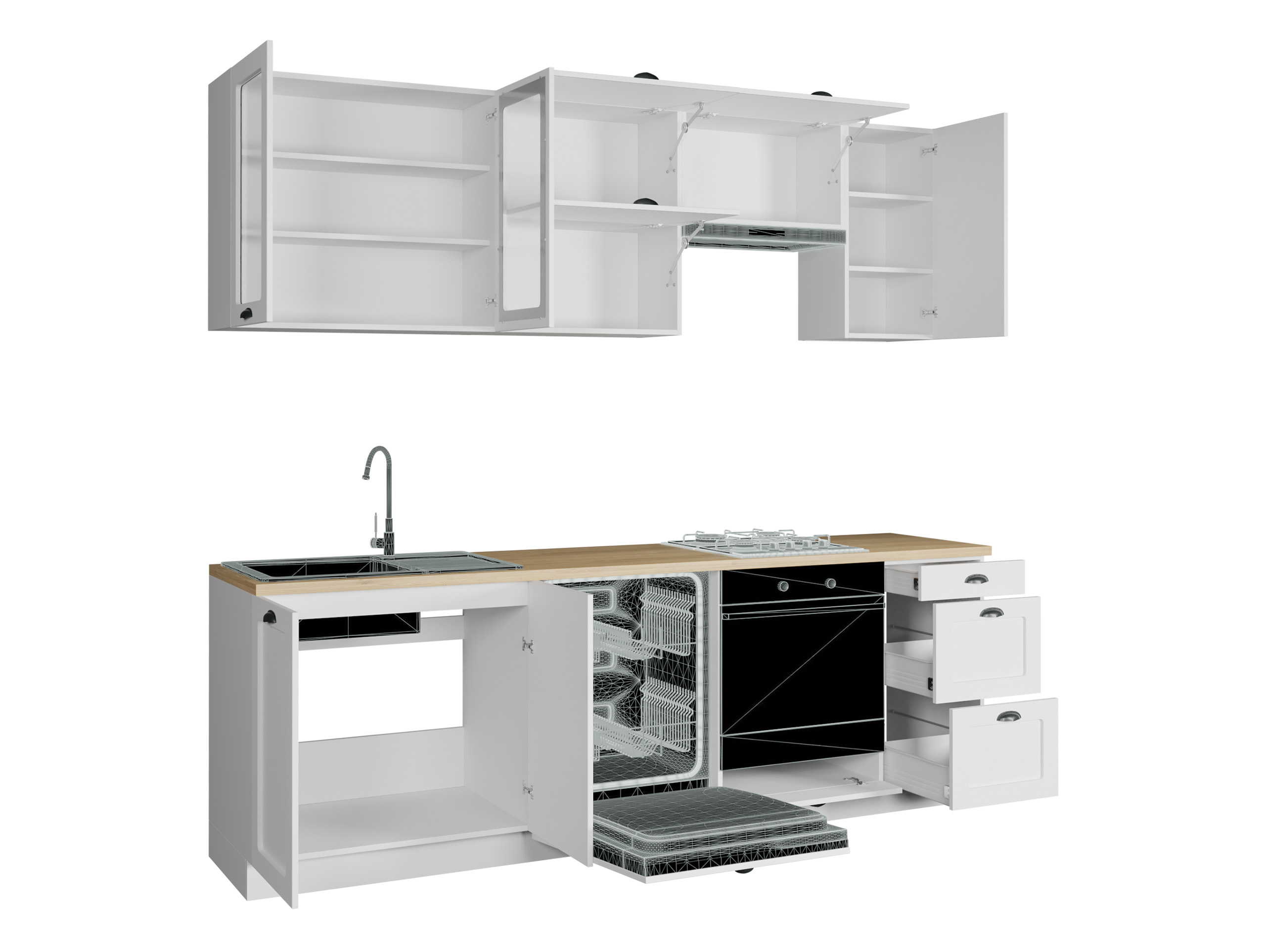 Virtuvės komplektas Trenton 175