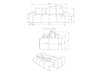 Sofa lova Kingston 154 (Curio 09)