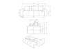 Sofa lova Kingston 154 (Curio 83)