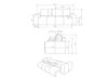 Sofa lova Kingston 154 (Curio 97)