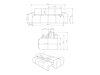 Sofa lova Kingston 154 (Flow 03)