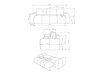 Sofa lova Kingston 154 (Flow 17)