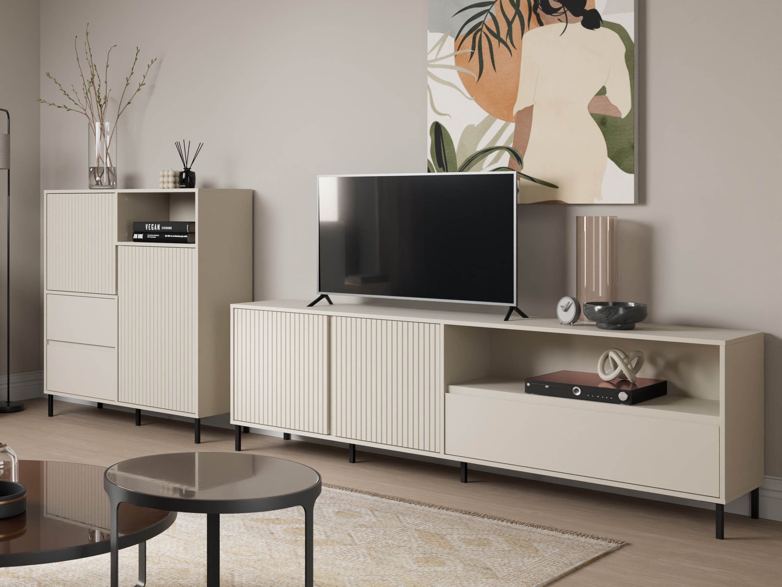 Svetainės komplektas Ruvrevi 105 (Kašmyras)