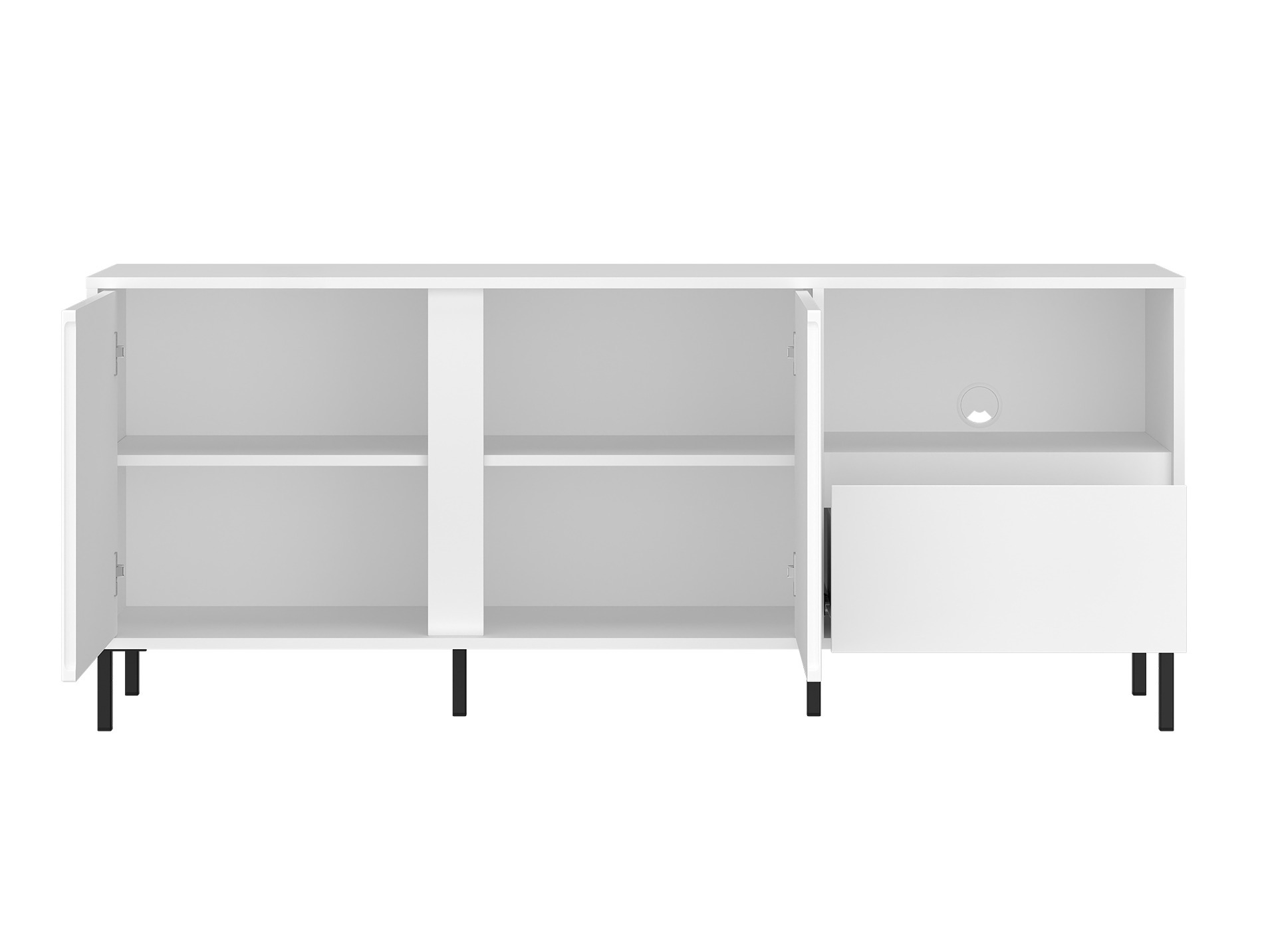 Svetainės komplektas Ruvrevi 106 (Balta)