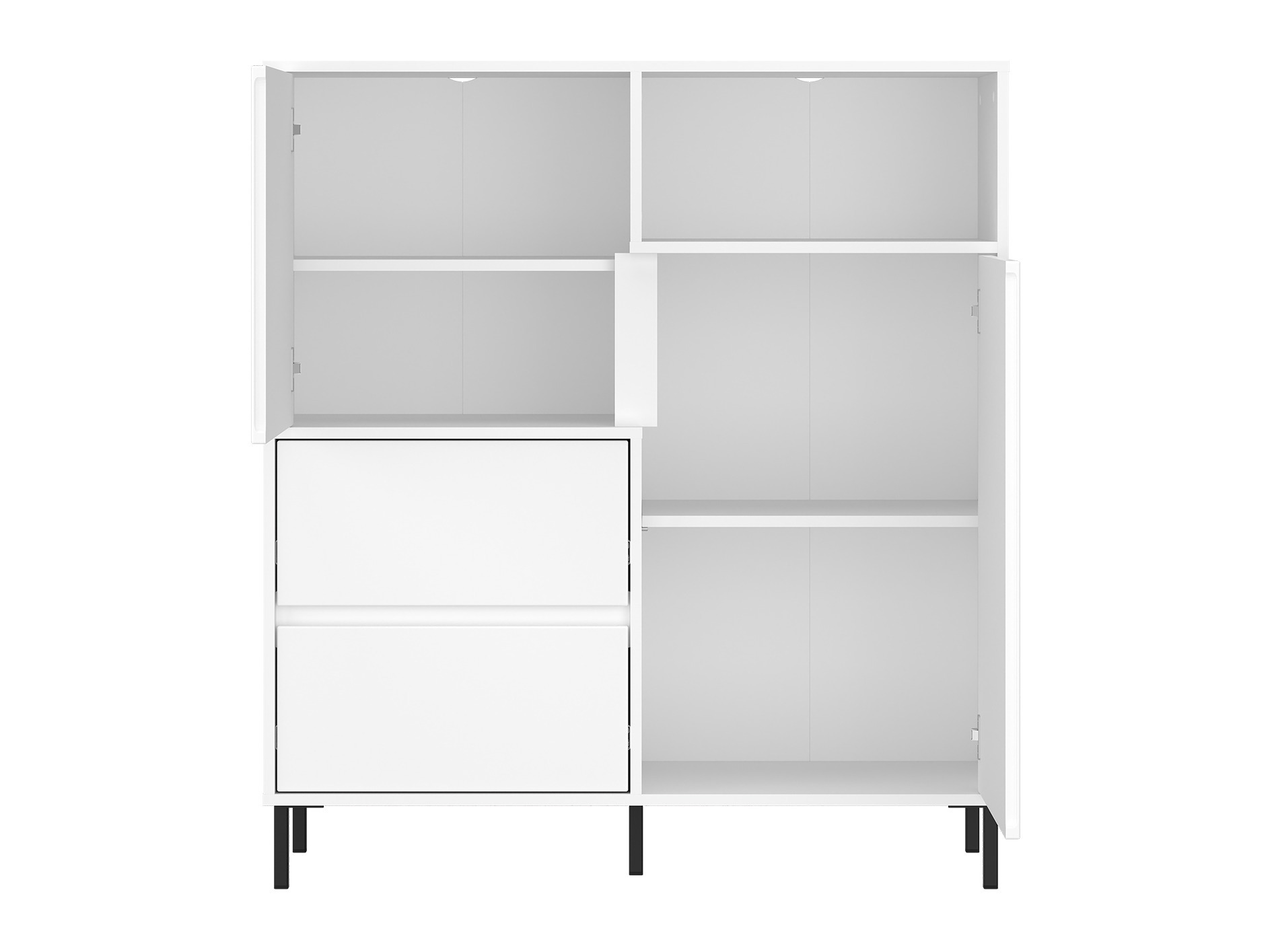 Svetainės komplektas Ruvrevi 106 (Balta)