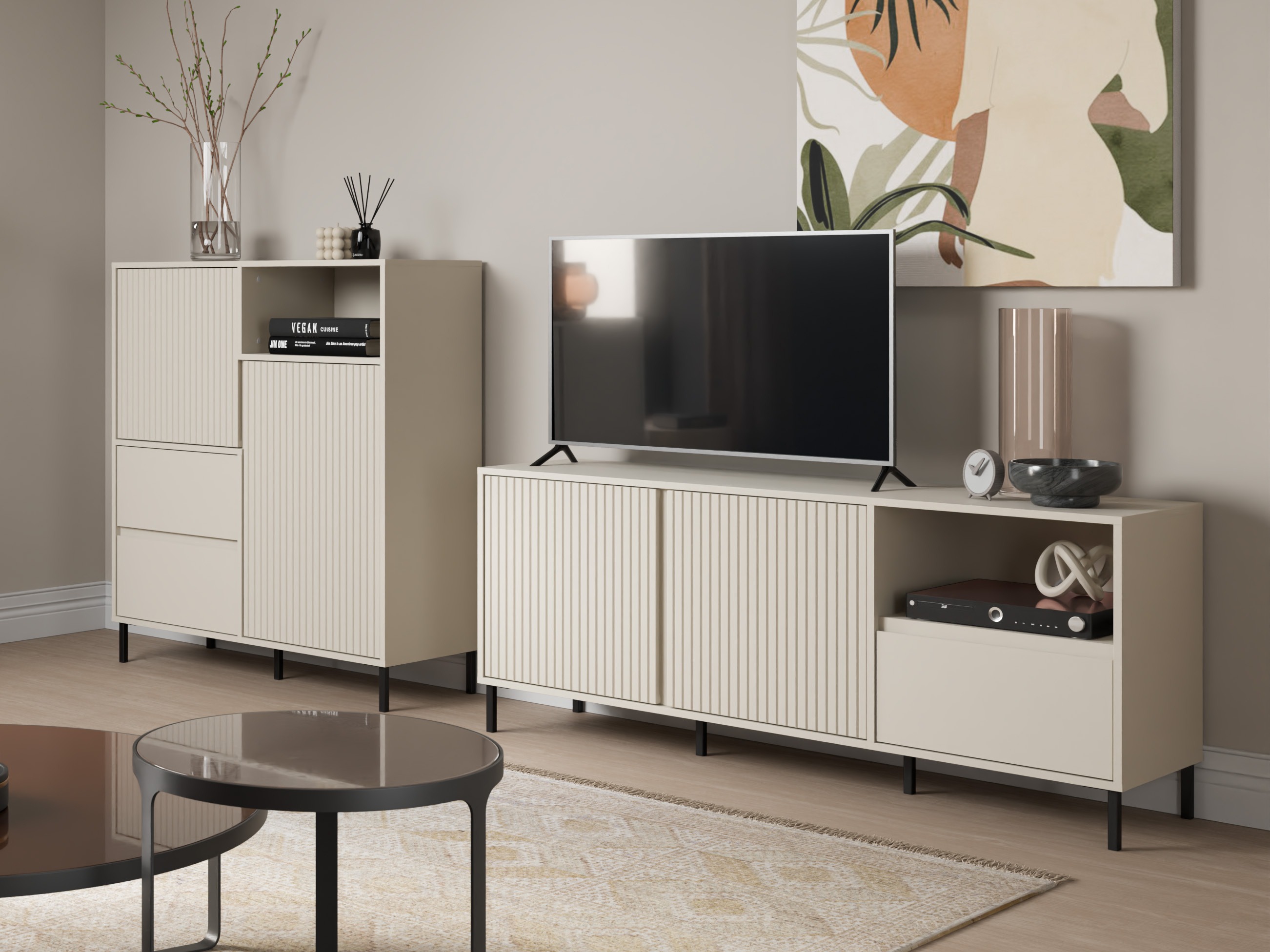 Svetainės komplektas Ruvrevi 106 (Kašmyras)