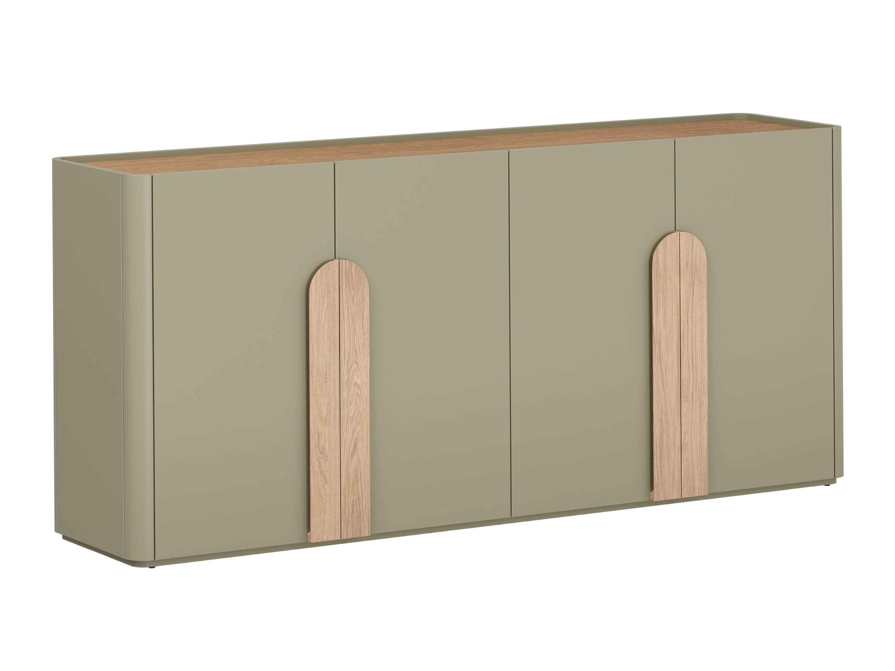 Spintelė Camavio 102 (Dusty žalia + Ąžuolas)