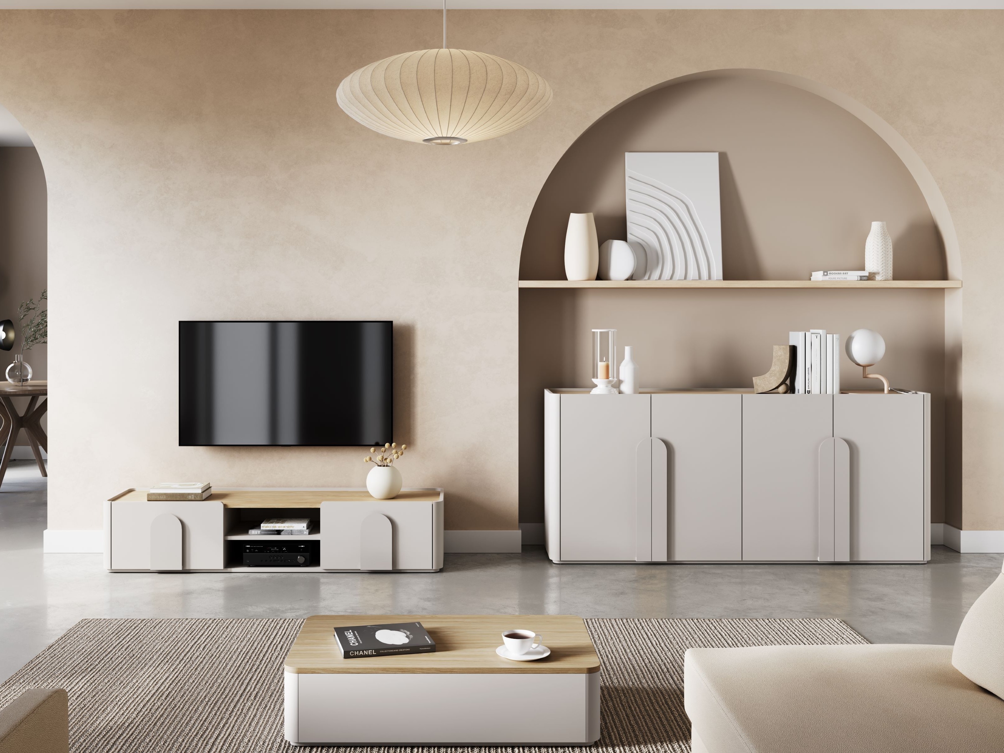 Svetainės komplektas Camavio 107 (Kašmyras)