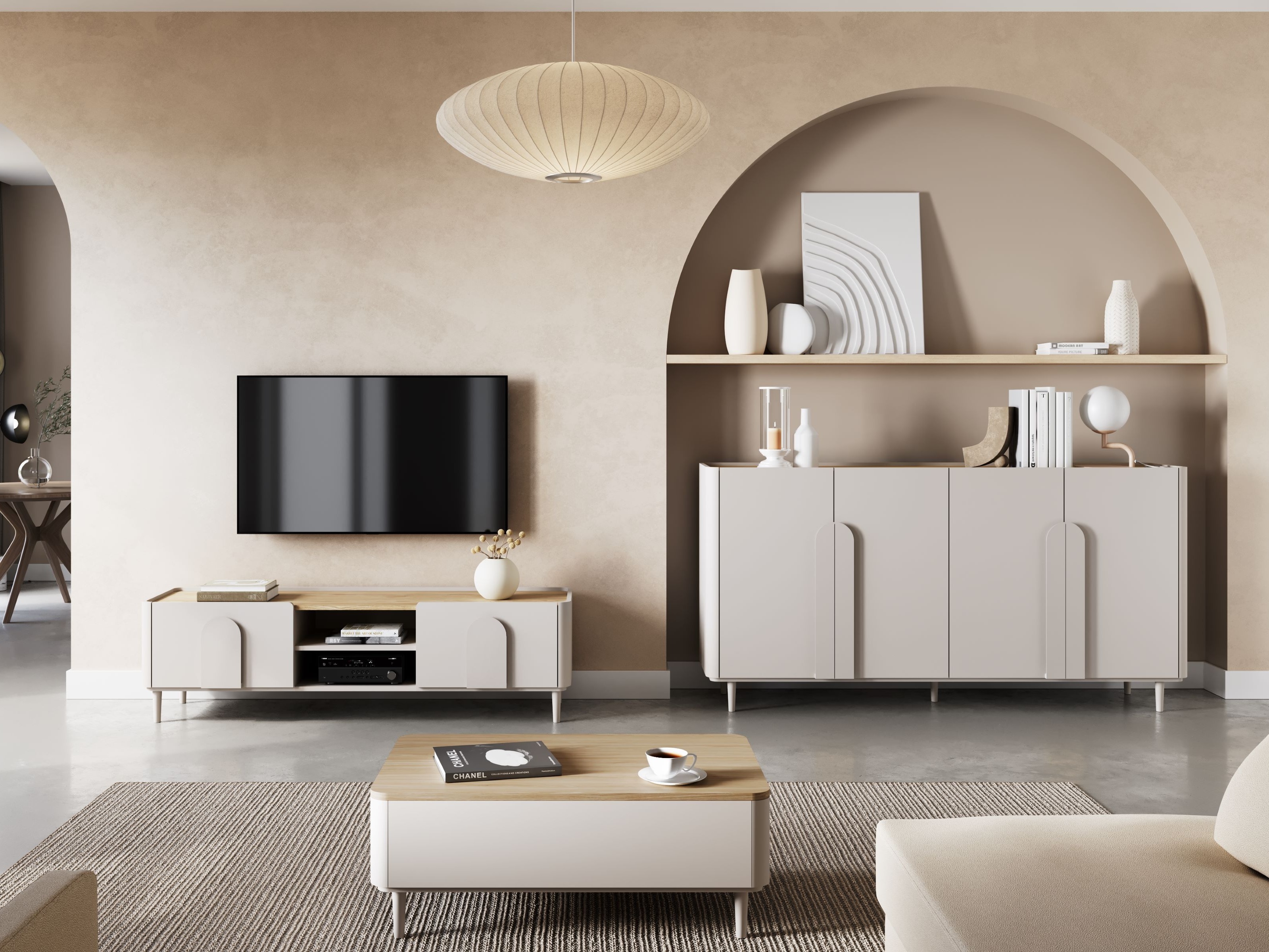 Svetainės komplektas Camavio 107 (Kašmyras)