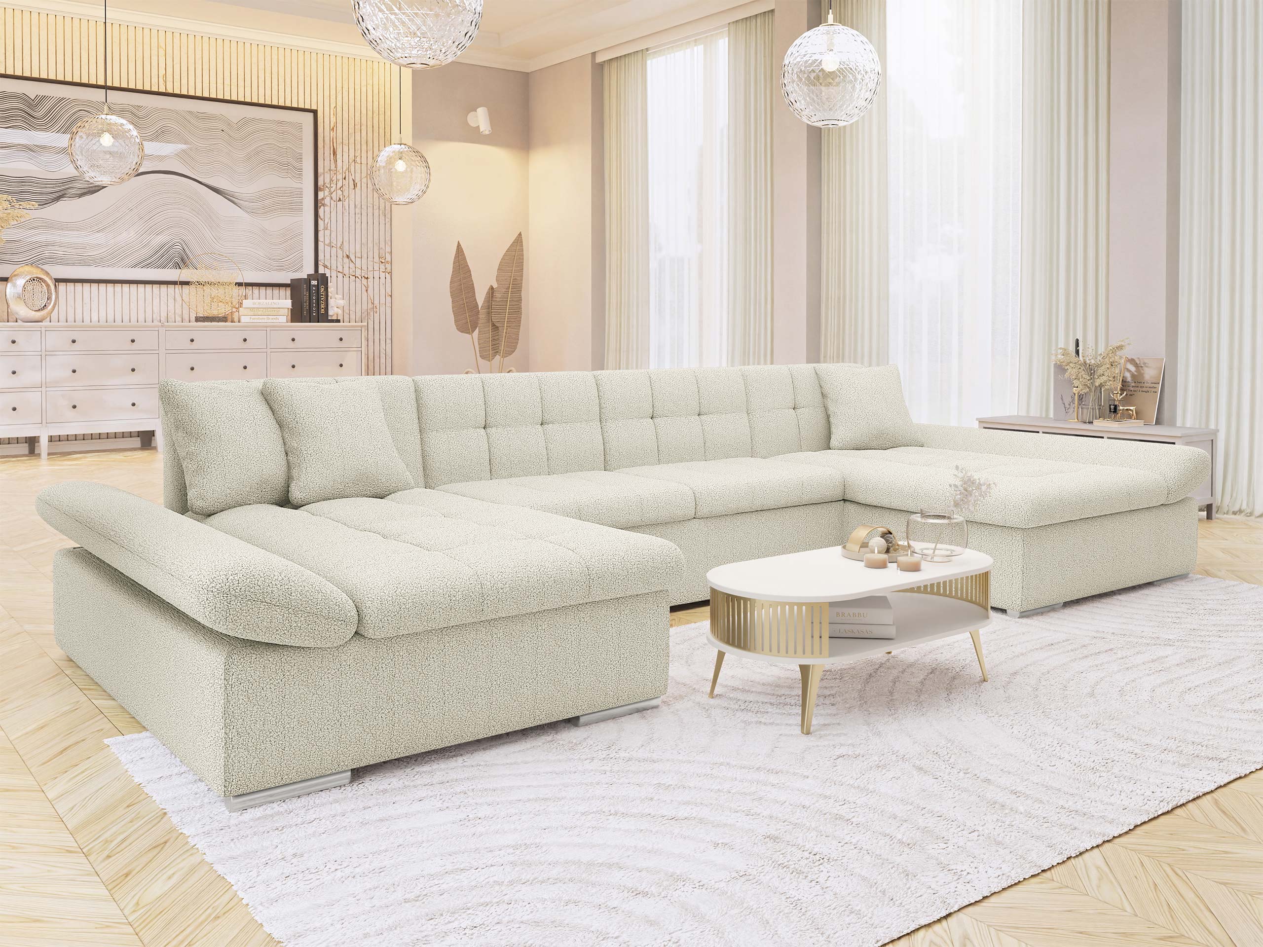 Minkštas kampas Comfivo 240 (Manza 04)