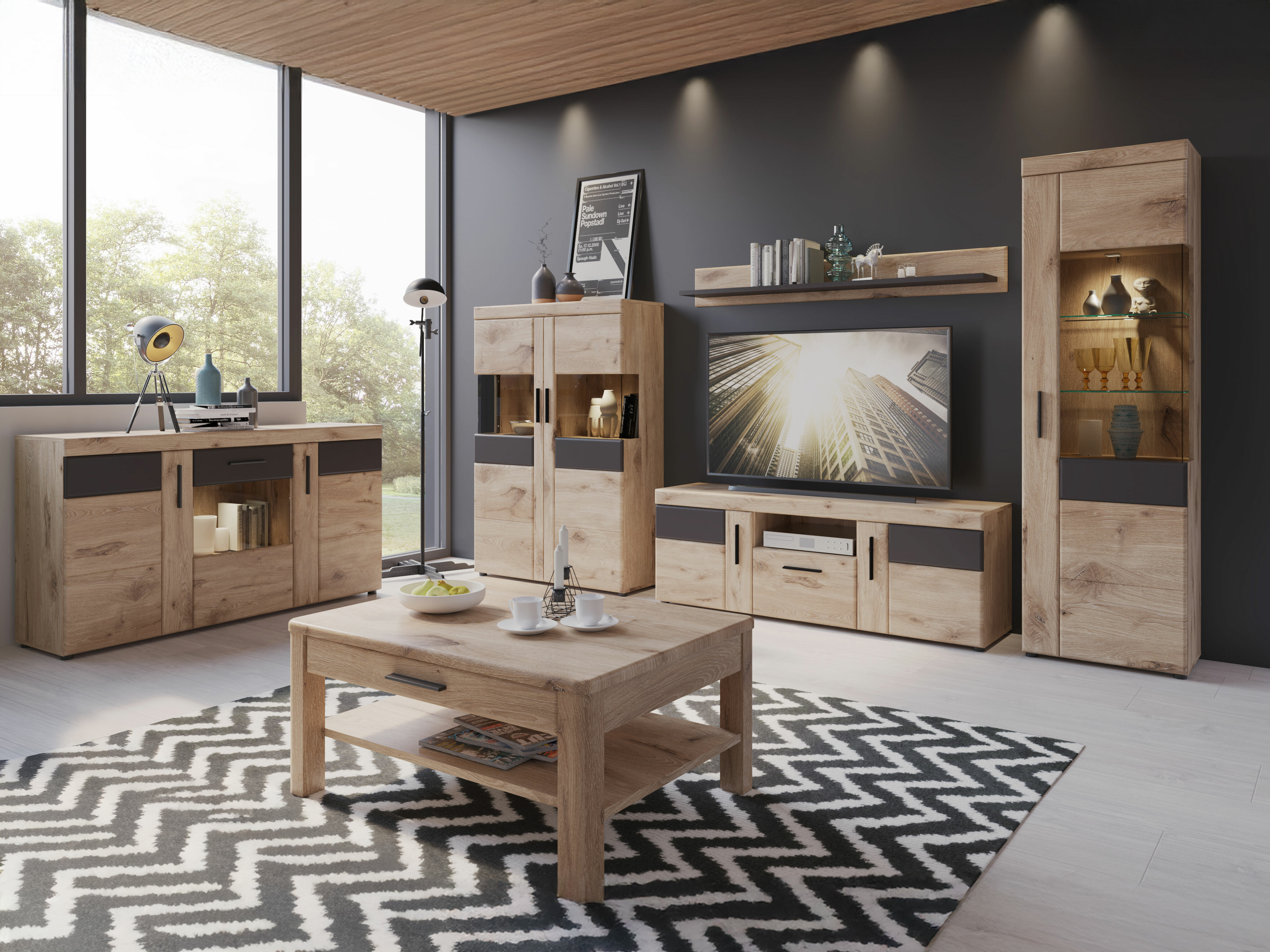 Svetainės komplektas Tivodea 121