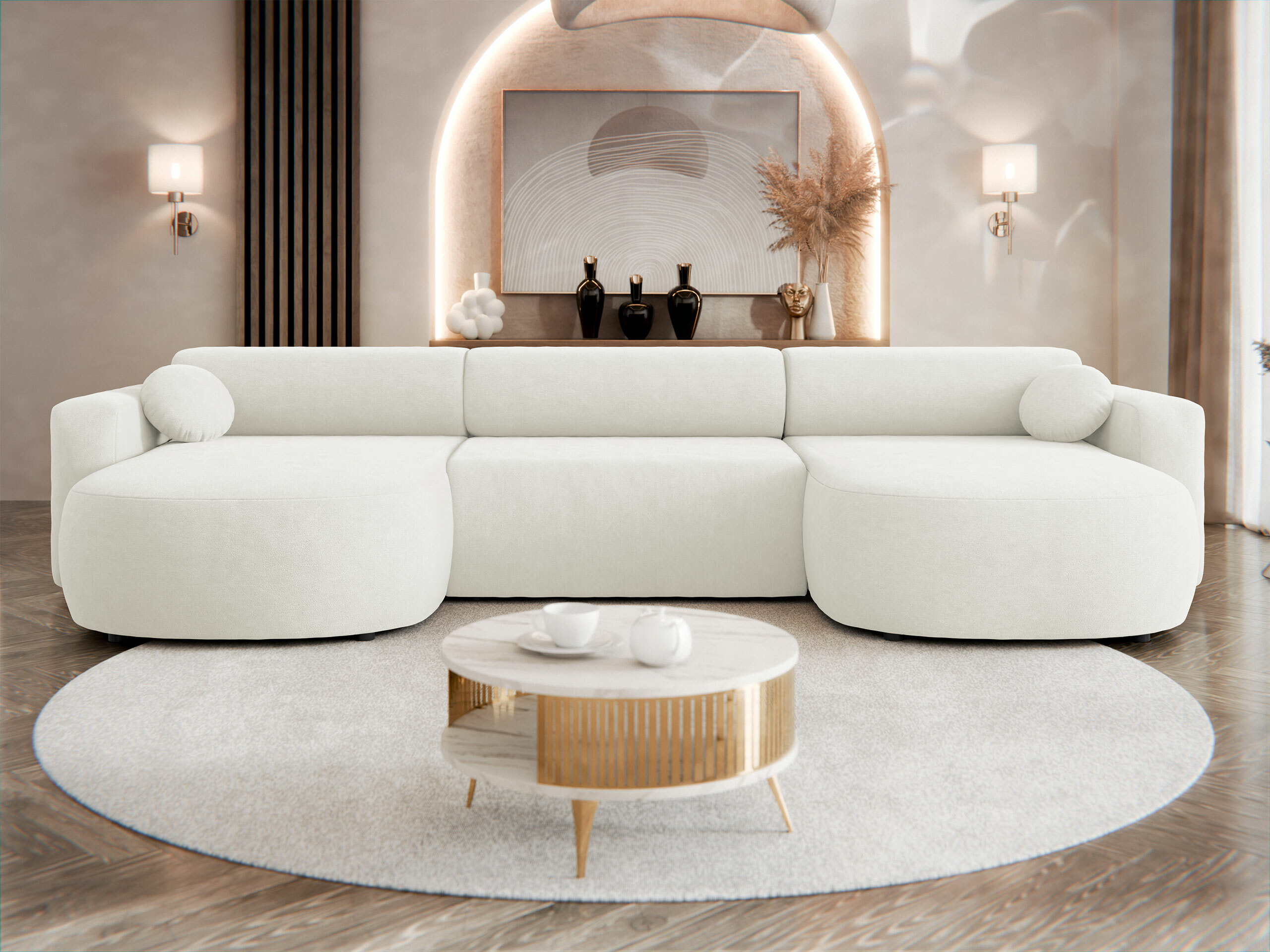 Minkštas kampas Comfivo 480 (Velo 621)