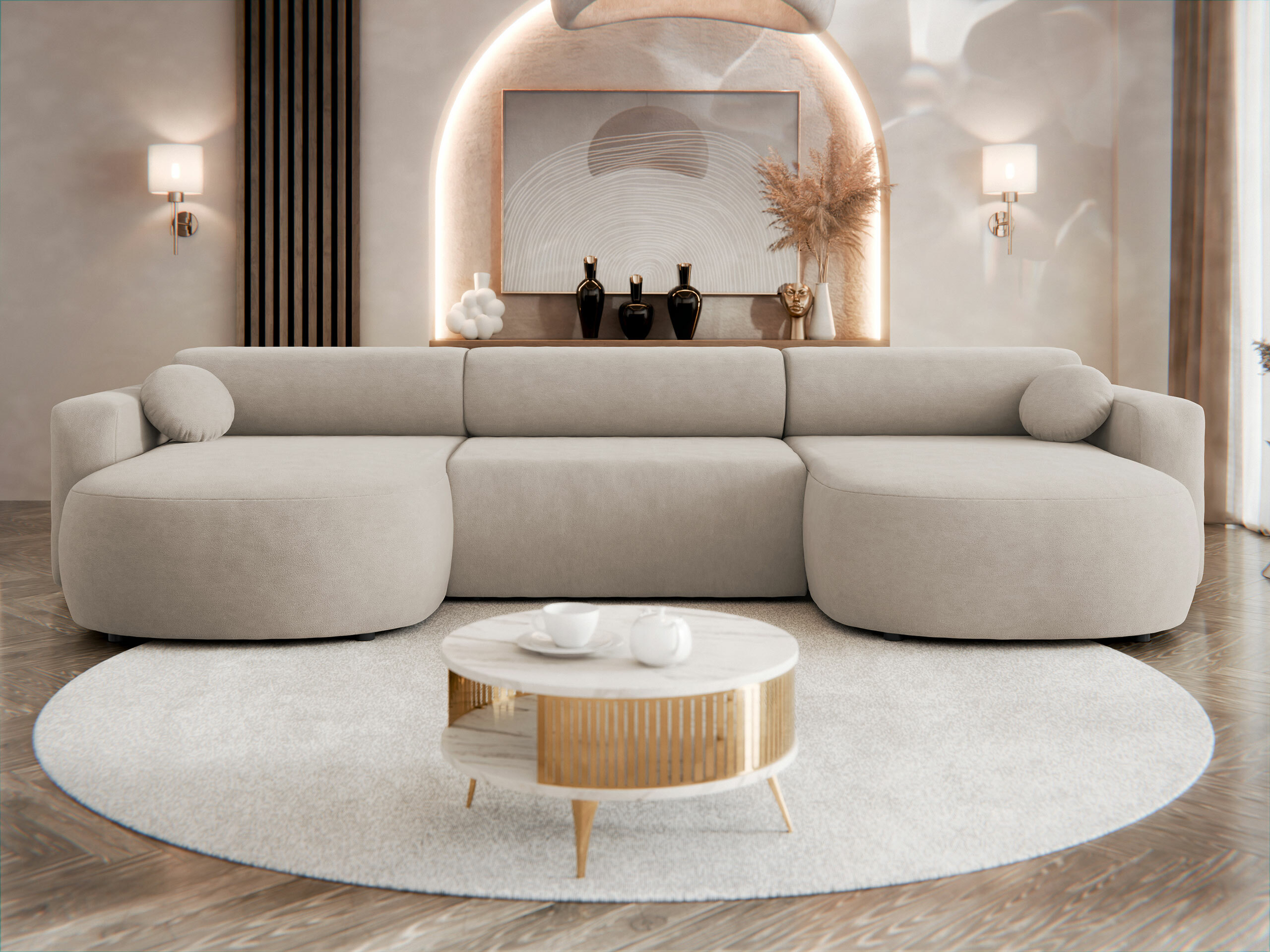 Minkštas kampas Comfivo Corus I (Velo 623)