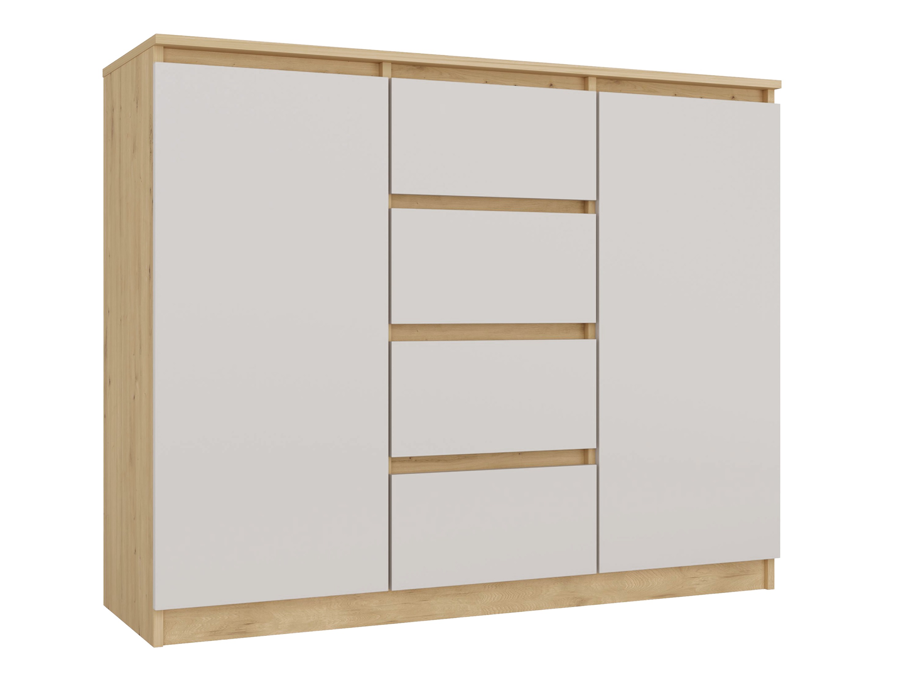 Komoda Elbvelu 113 (Artisan ąžuolas + Kašmyras)