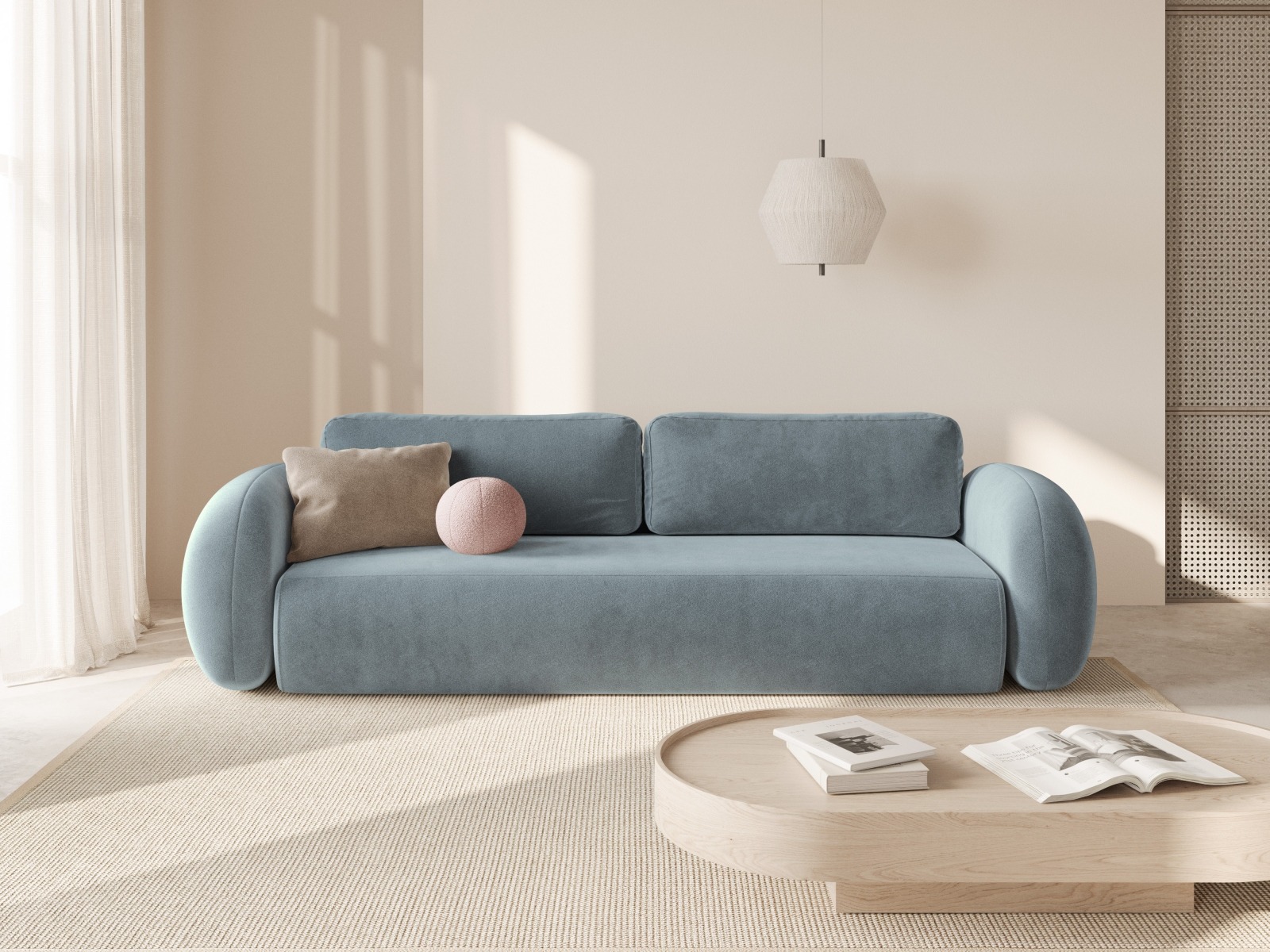 Sofa lova Franklin 206 (Magic Velvet 2224)