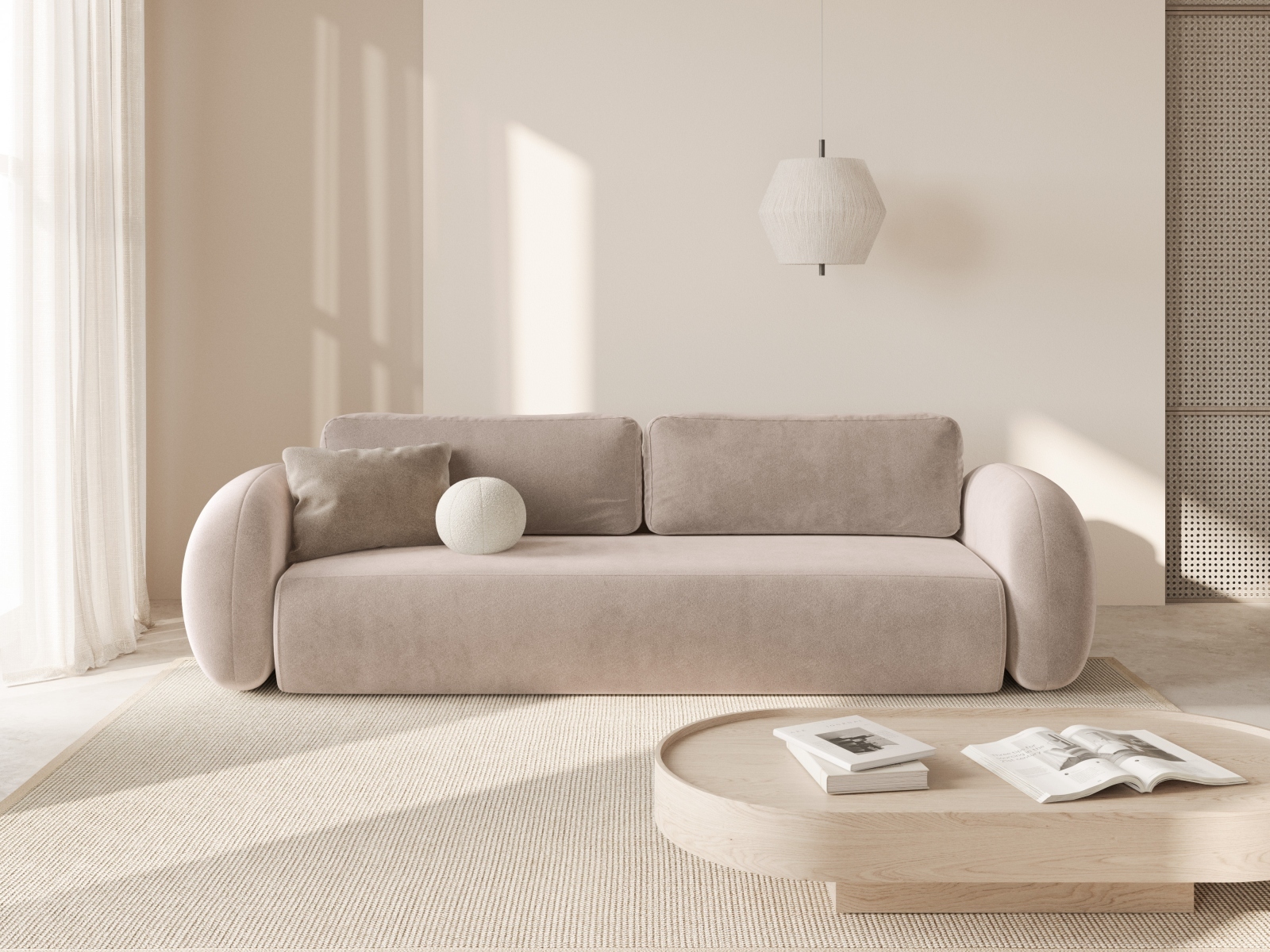 Sofa lova Franklin 206 (Magic Velvet 2282)