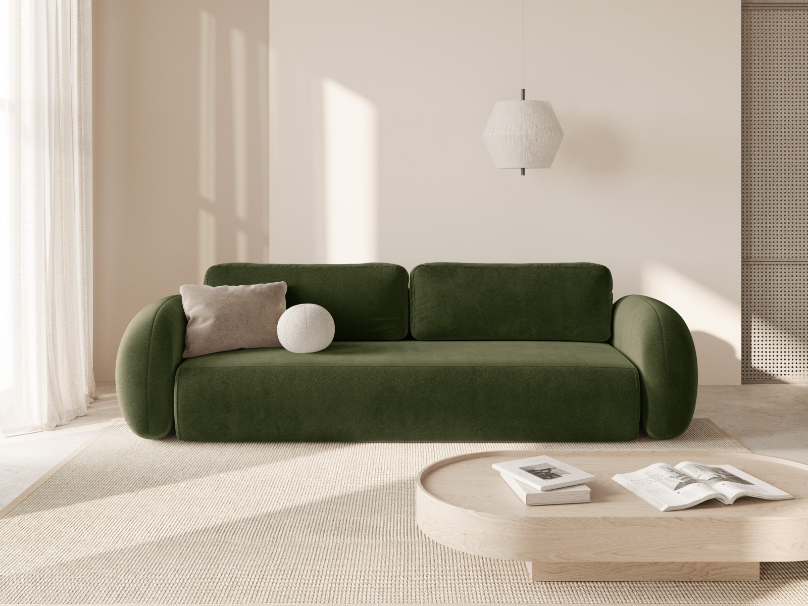 Sofa lova Franklin 206 (Magic Velvet 2295)