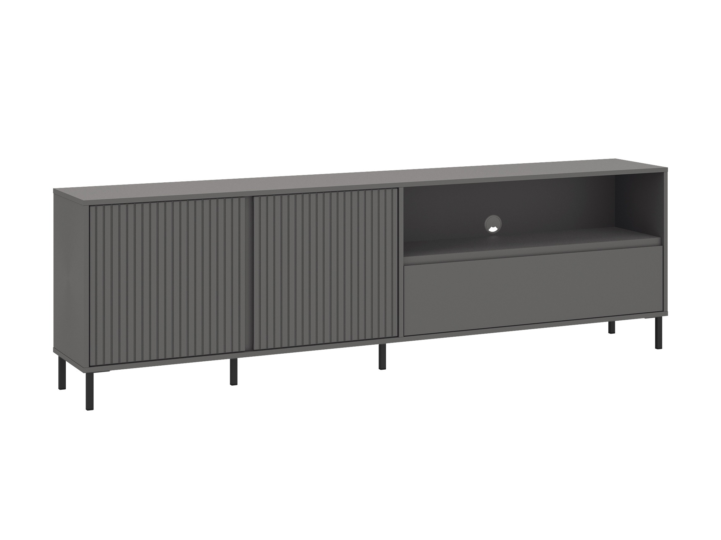 Svetainės komplektas Ruvrevi 105 (Antracitas)