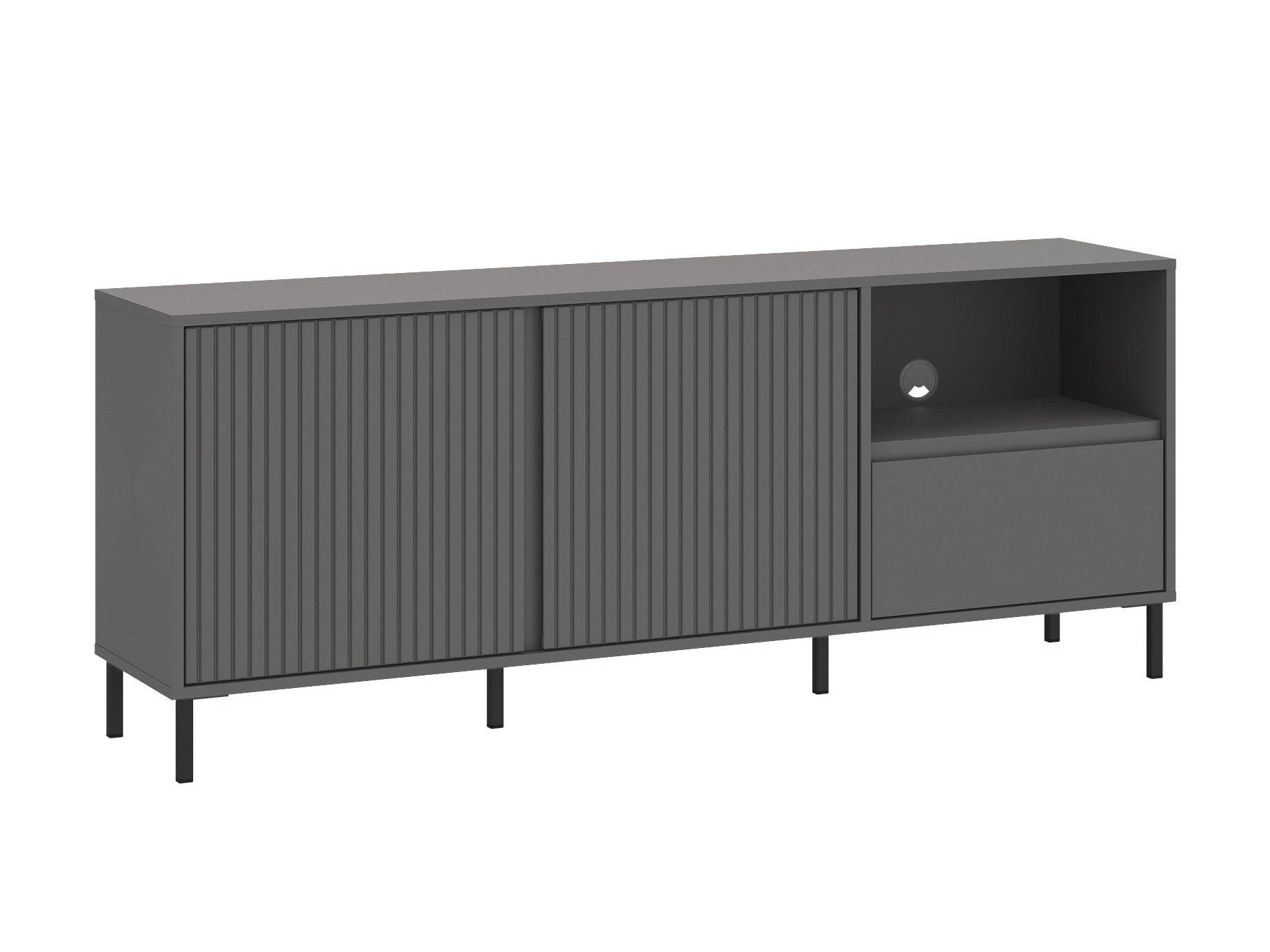 Svetainės komplektas Ruvrevi 106 (Antracitas)