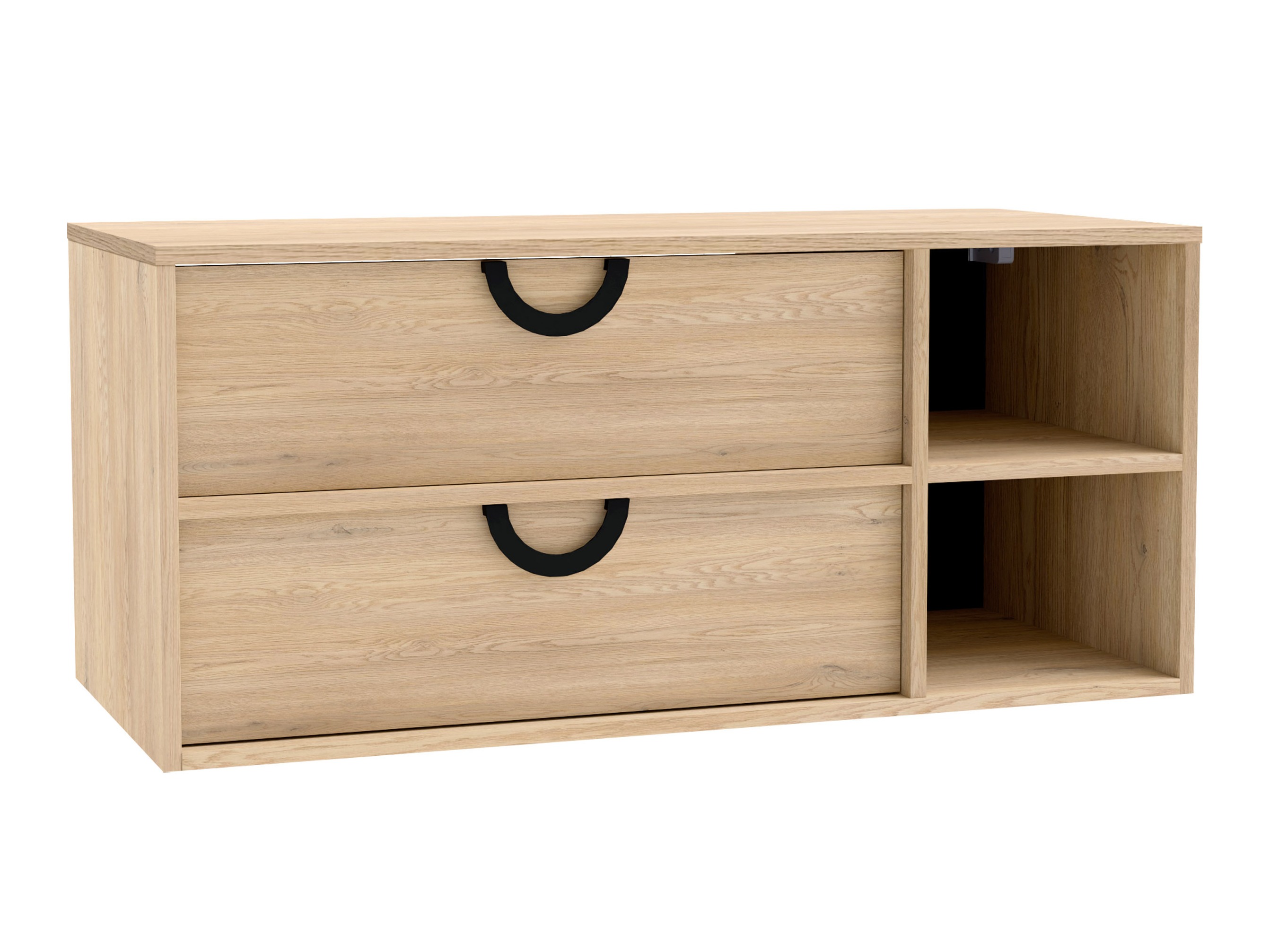 Pakabinama vonios spintelė praustuvui Sodalis (Ąžuolas)