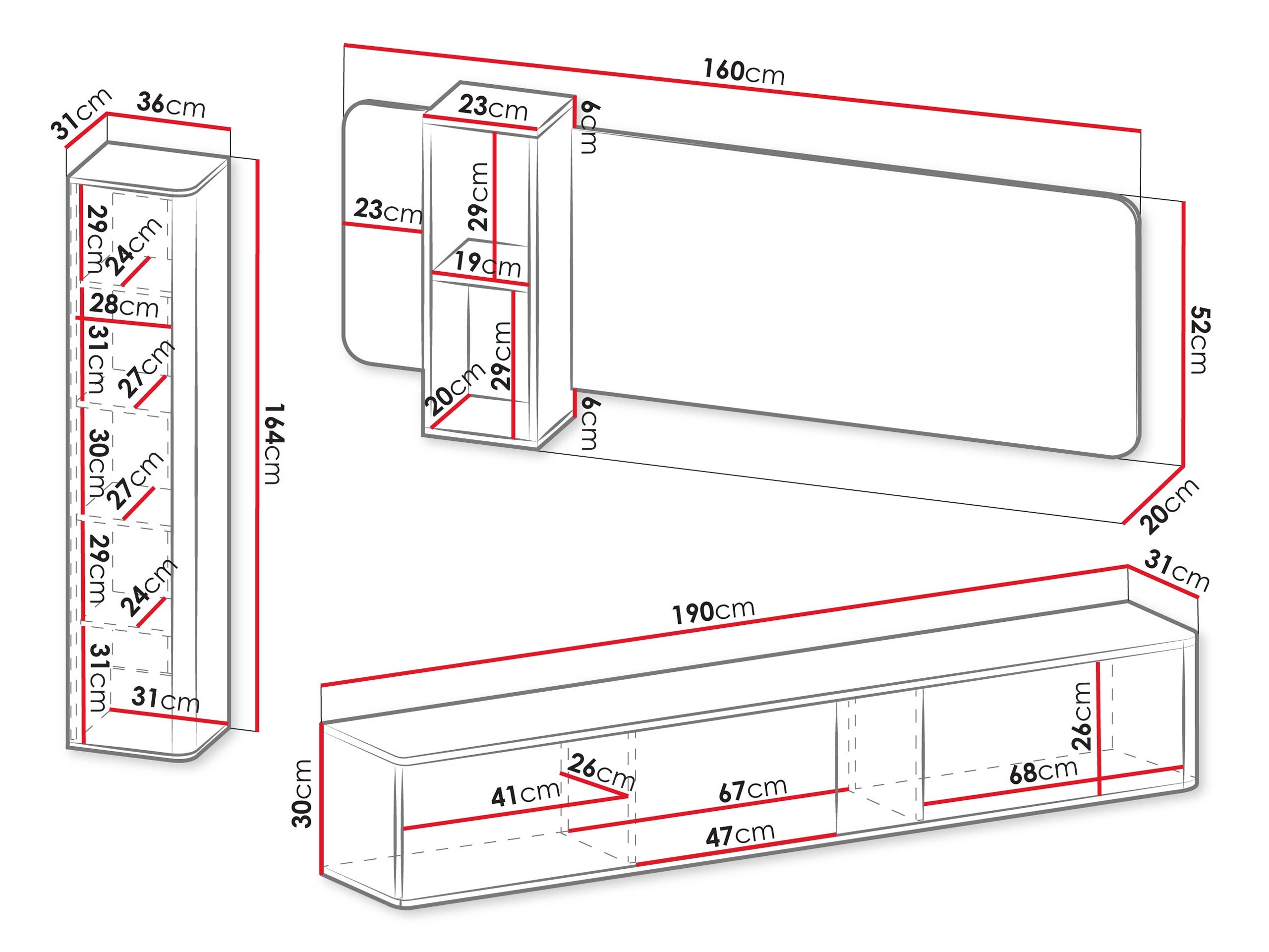 Svetainės komplektas Oratio II