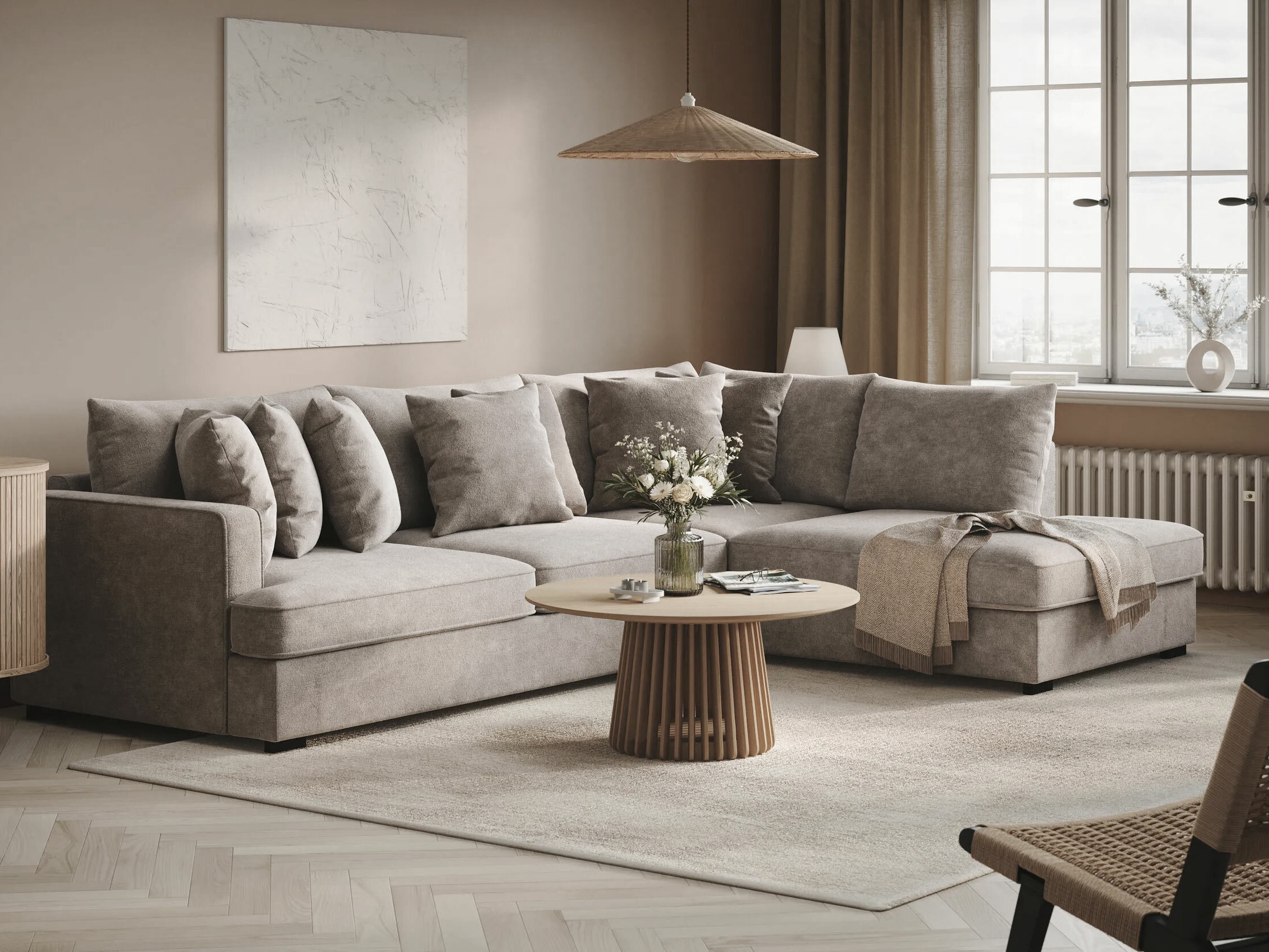 Minkštas kampas Tivsoe 102 (Trenza 08)