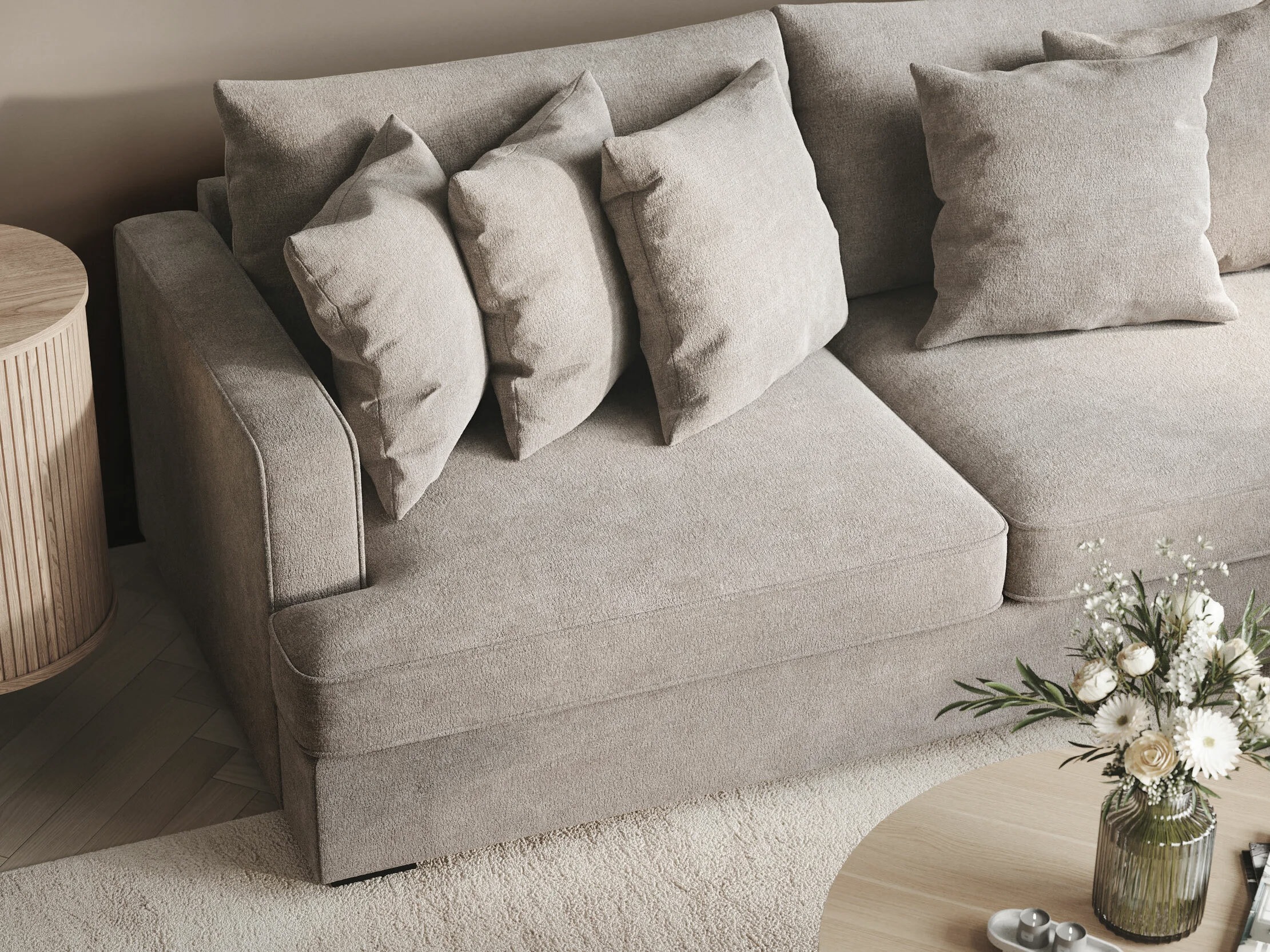 Minkštas kampas Tivsoe 102 (Trenza 08)