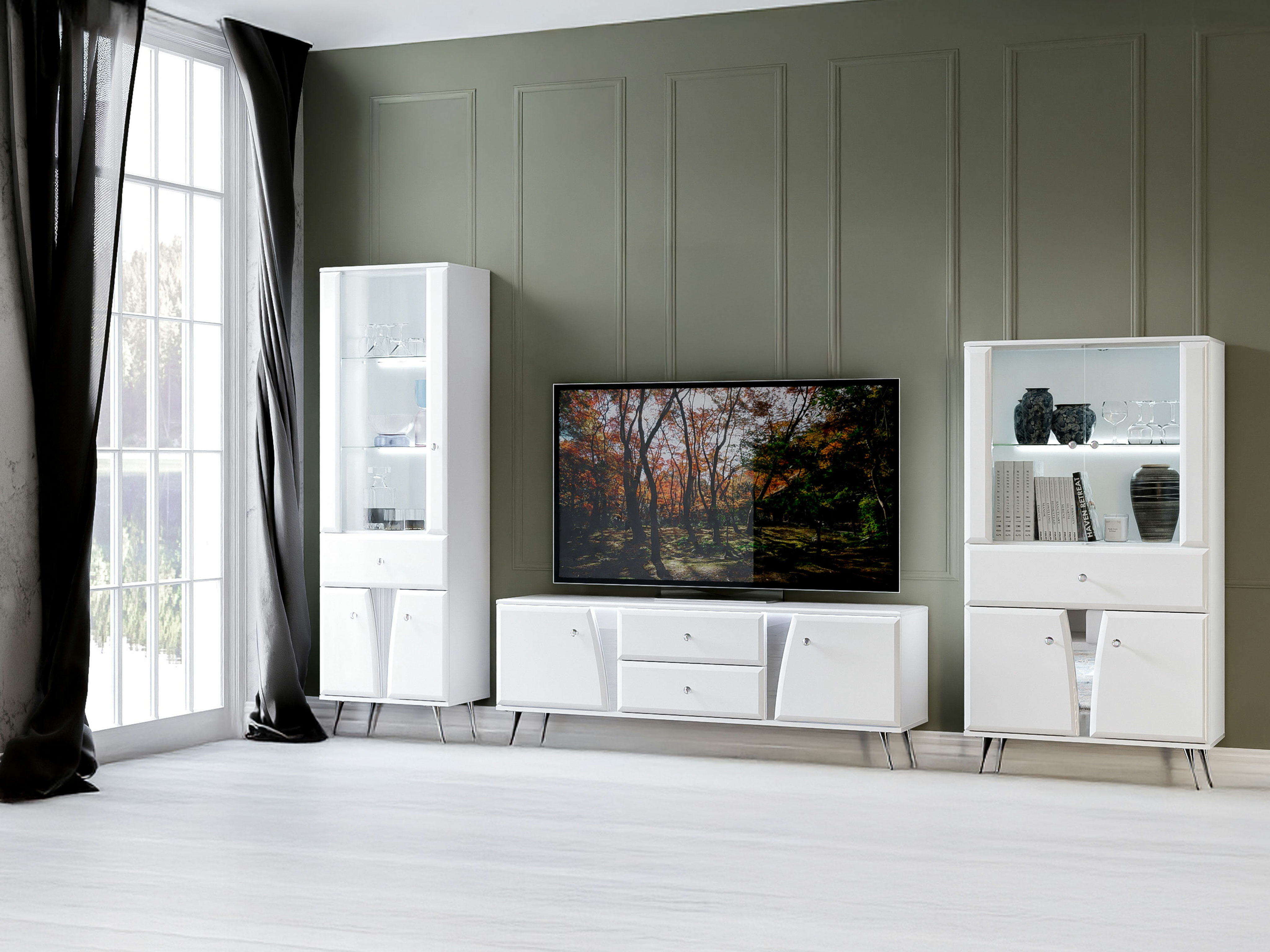 Svetainės komplektas Romlori 117