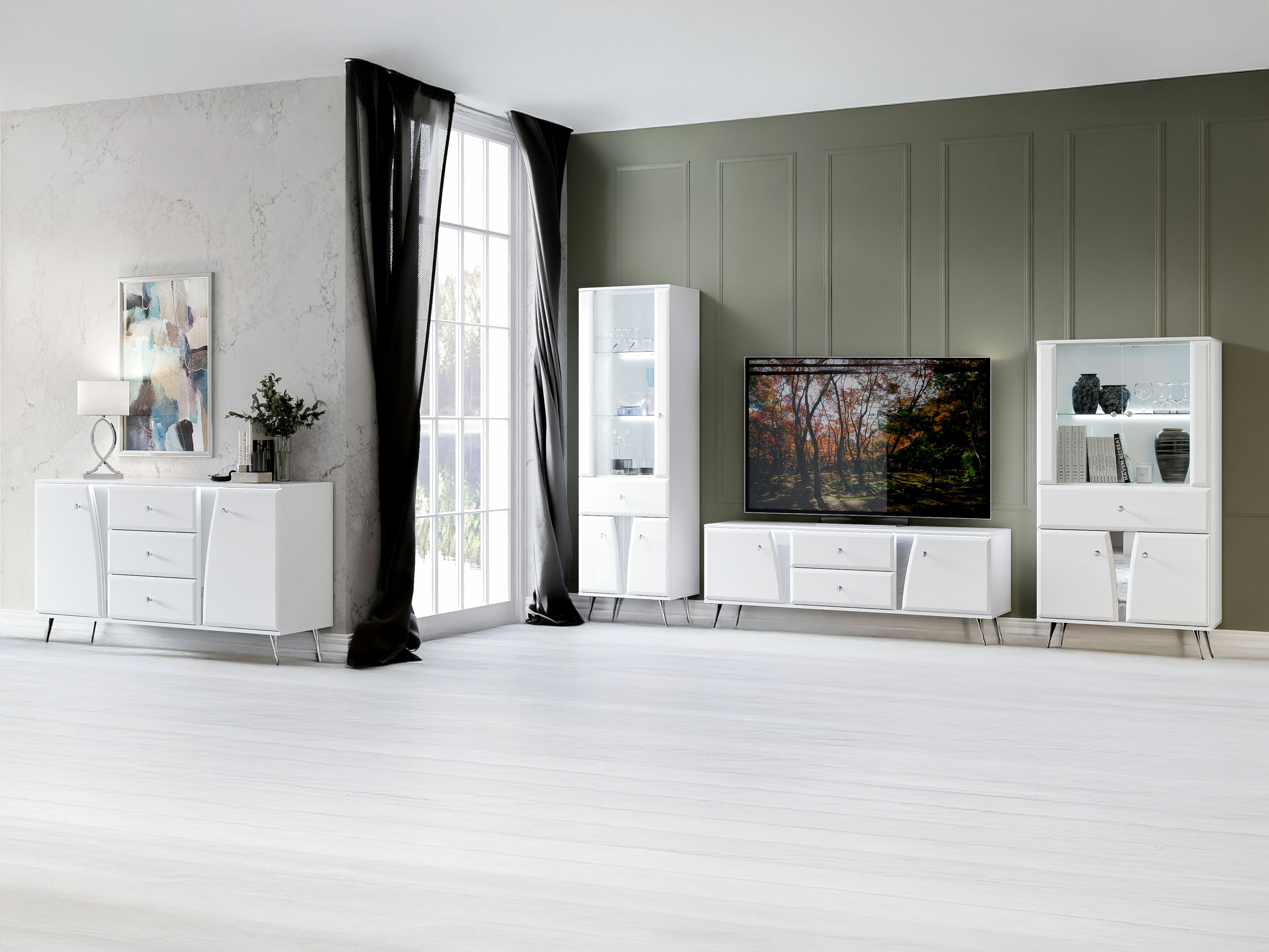 Svetainės komplektas Romlori 117