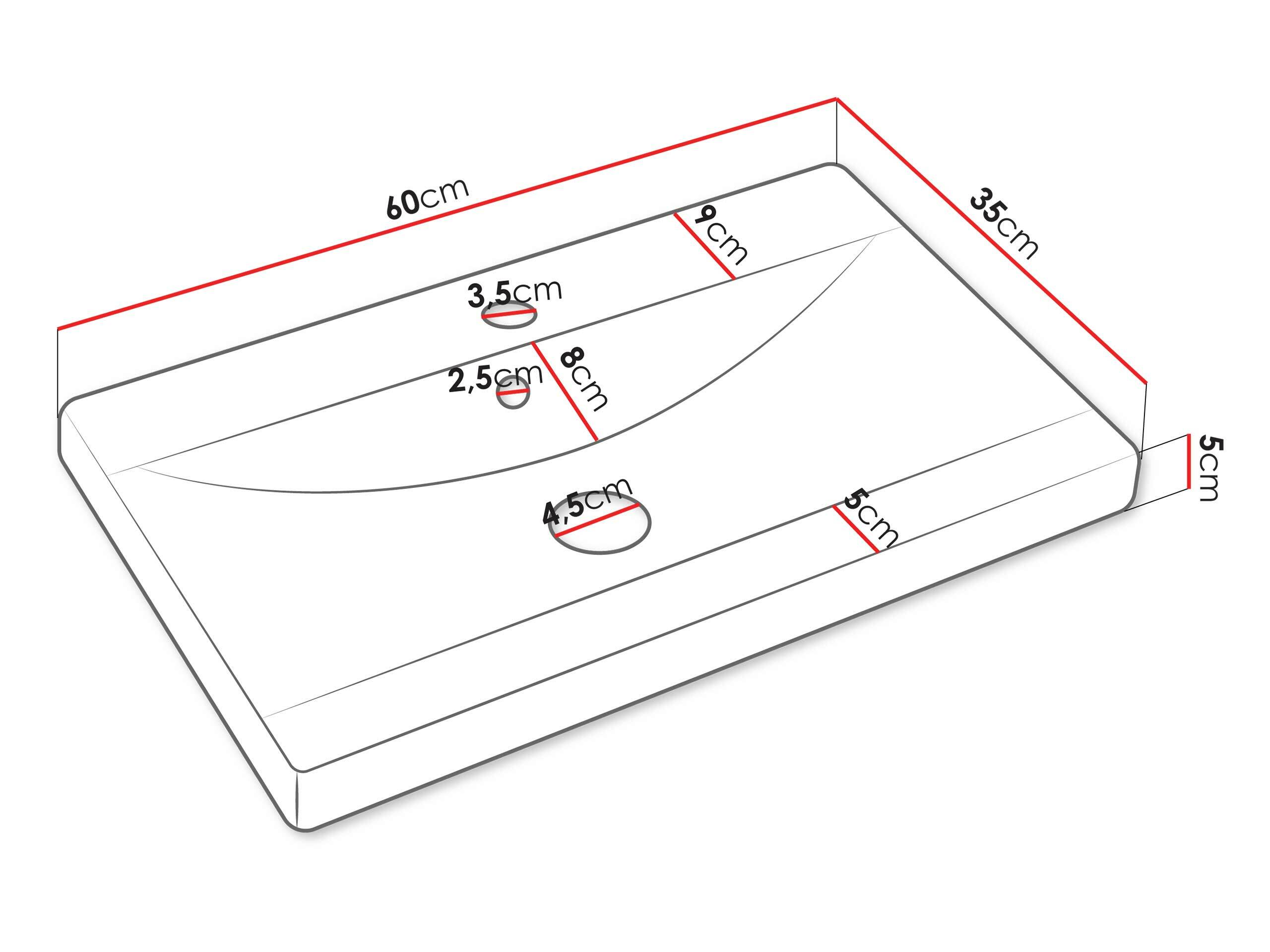 Vonios komplektas Sarasota 108 (Bodega)
