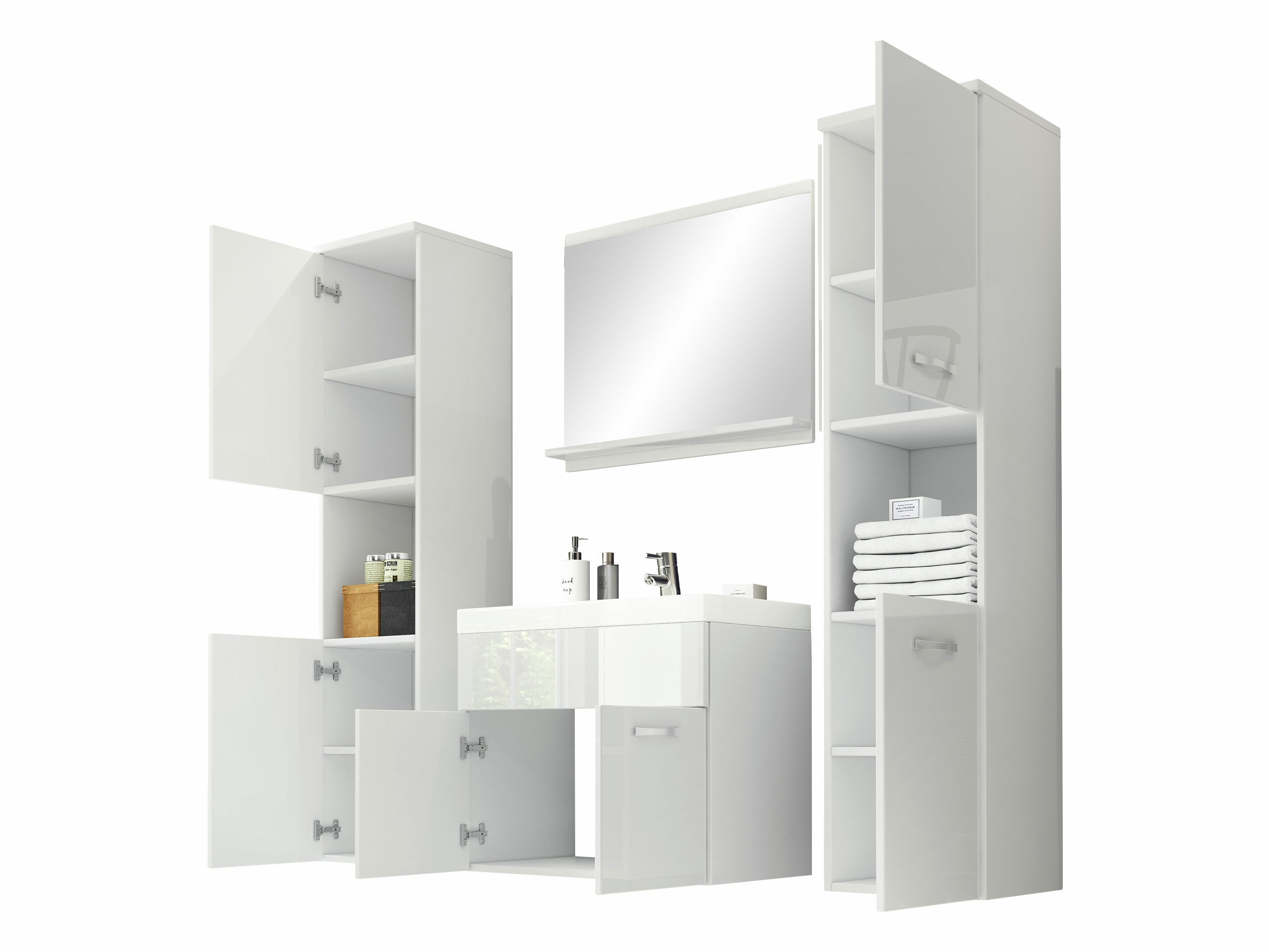 Vonios komplektas Sarasota 123 (Grafitas)