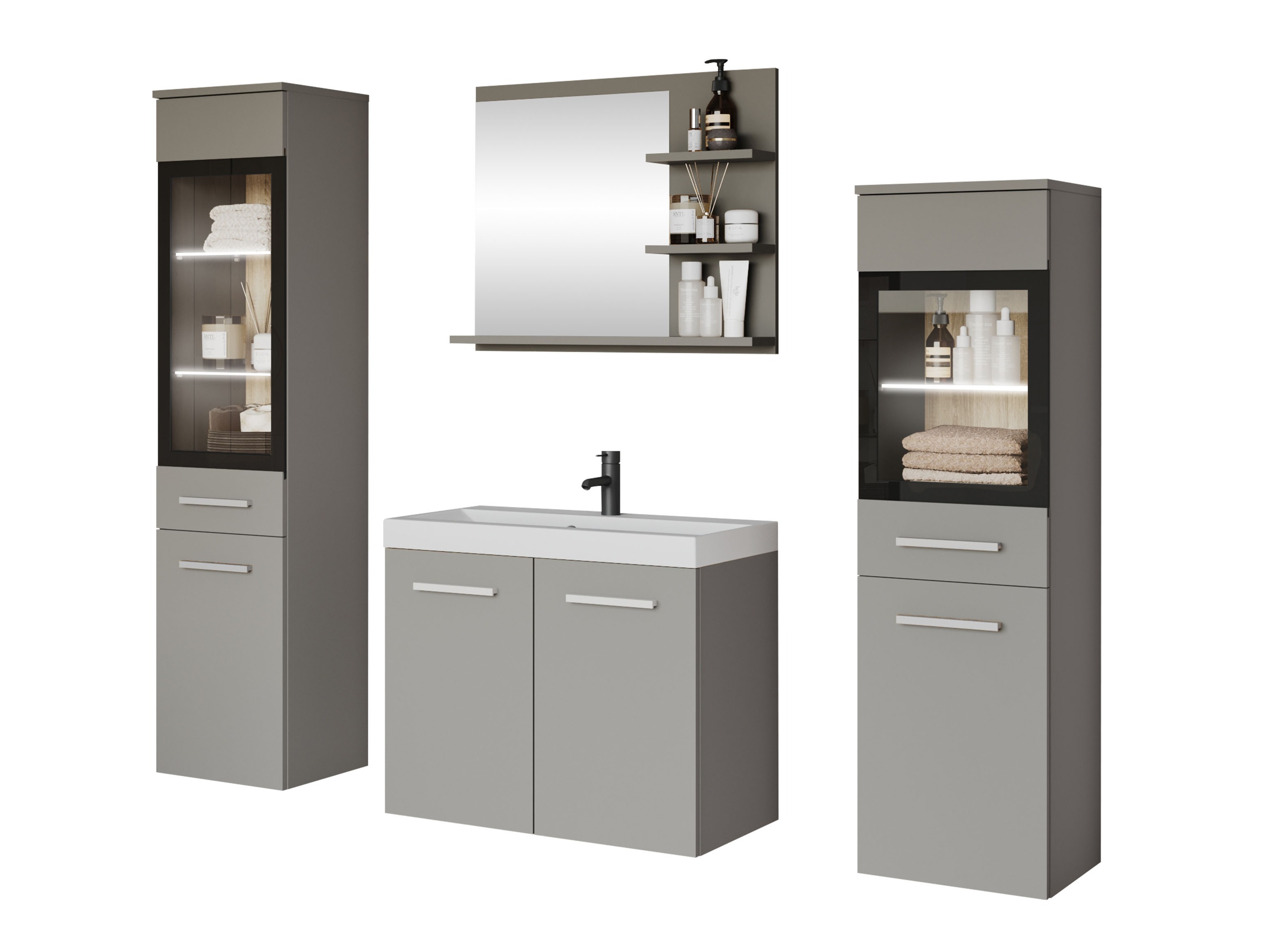 Vonios komplektas Sarasota 141 (Pilka)