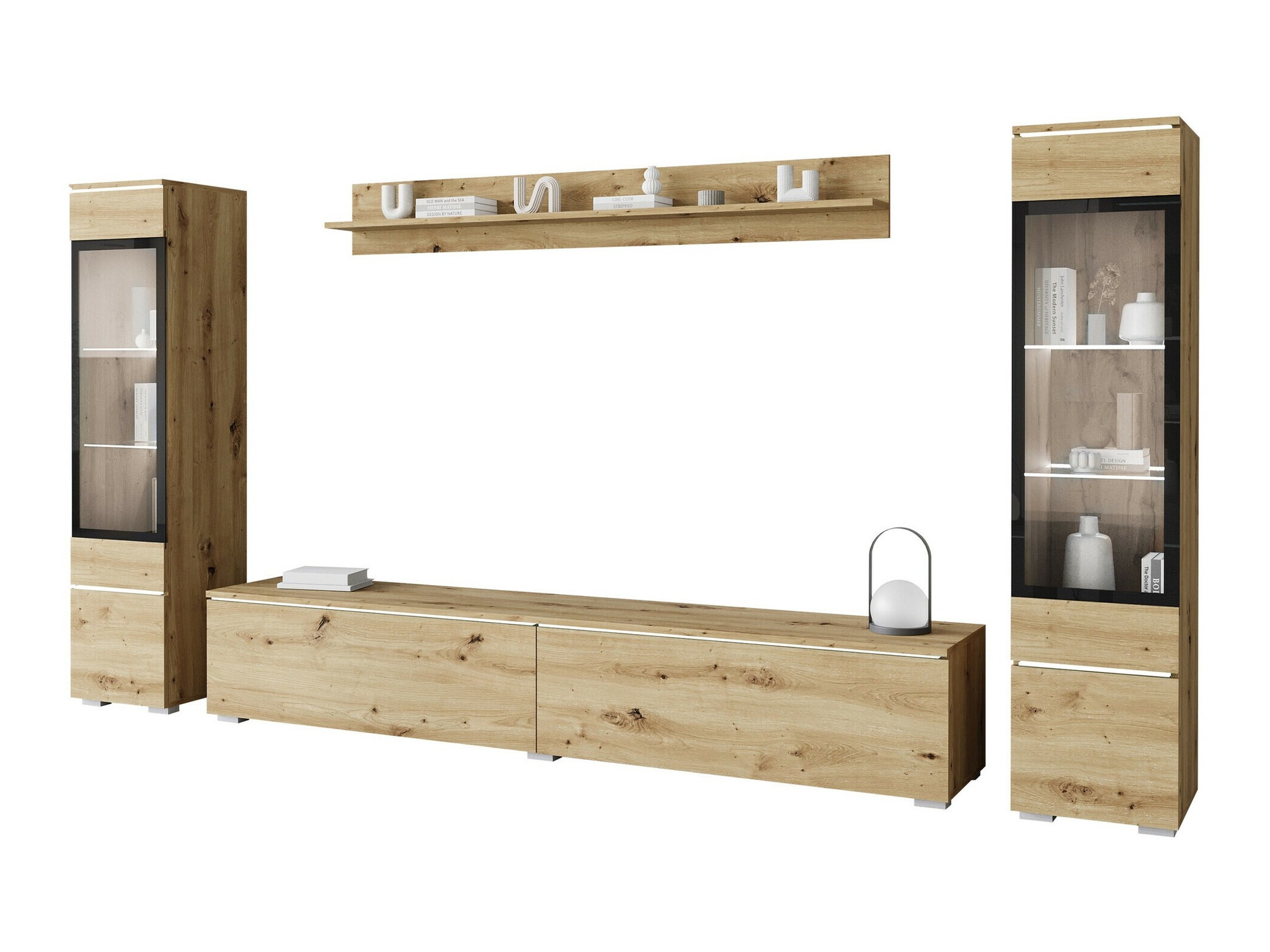 Svetainės komplektas Mirfivo 101 (Artisan ąžuolas)