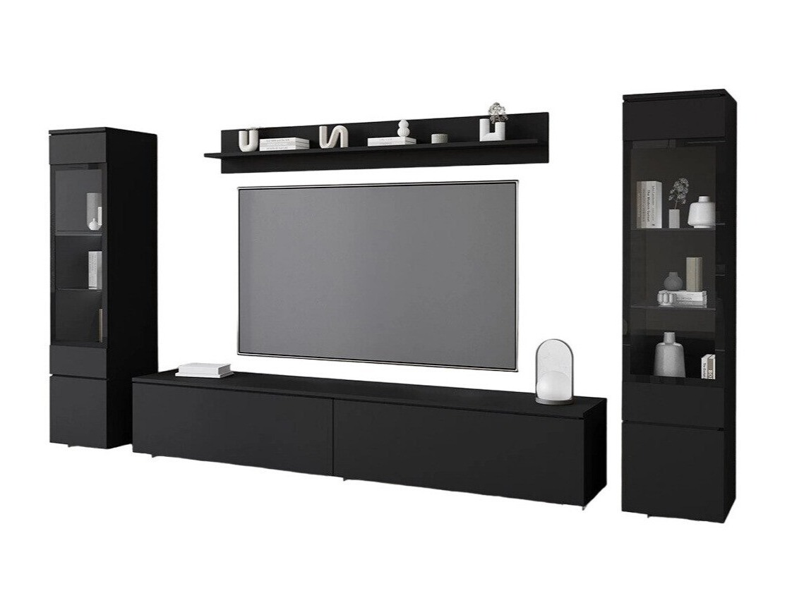 Svetainės komplektas Sarasota 126 (Grafitas)