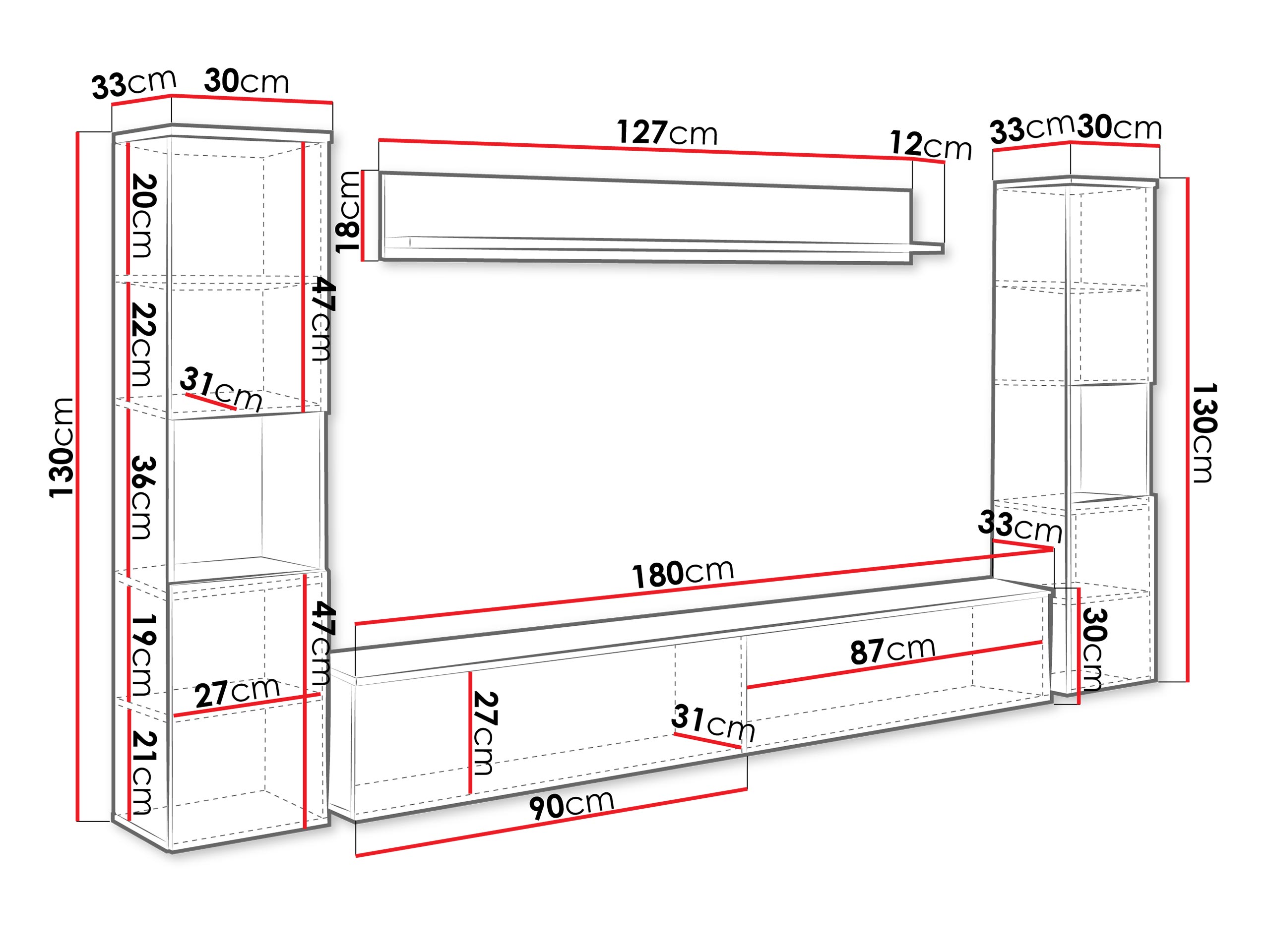 Svetainės komplektas Sarasota 131 (Kašmyras)