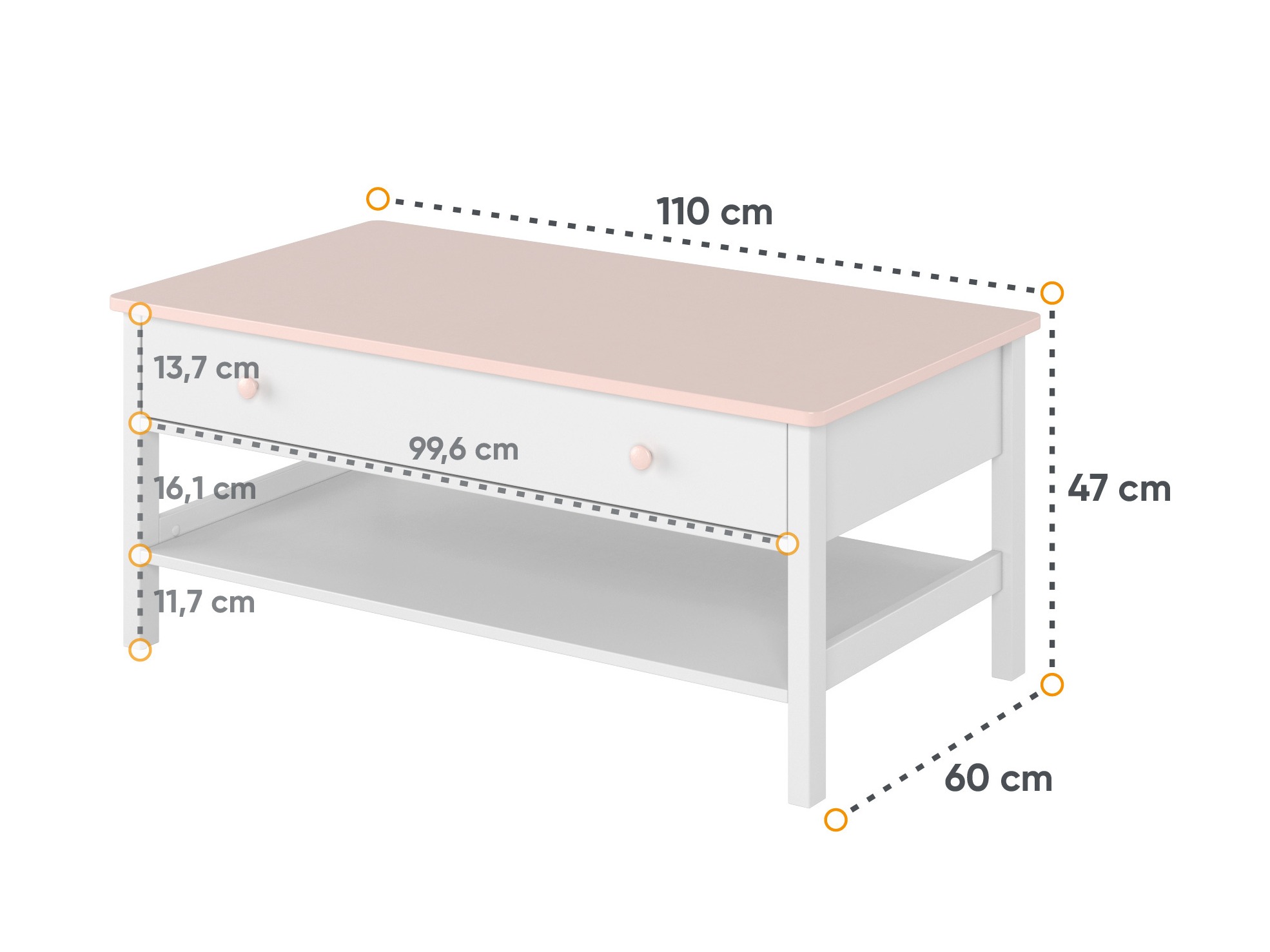 Žurnalinis staliukas Elblive 134