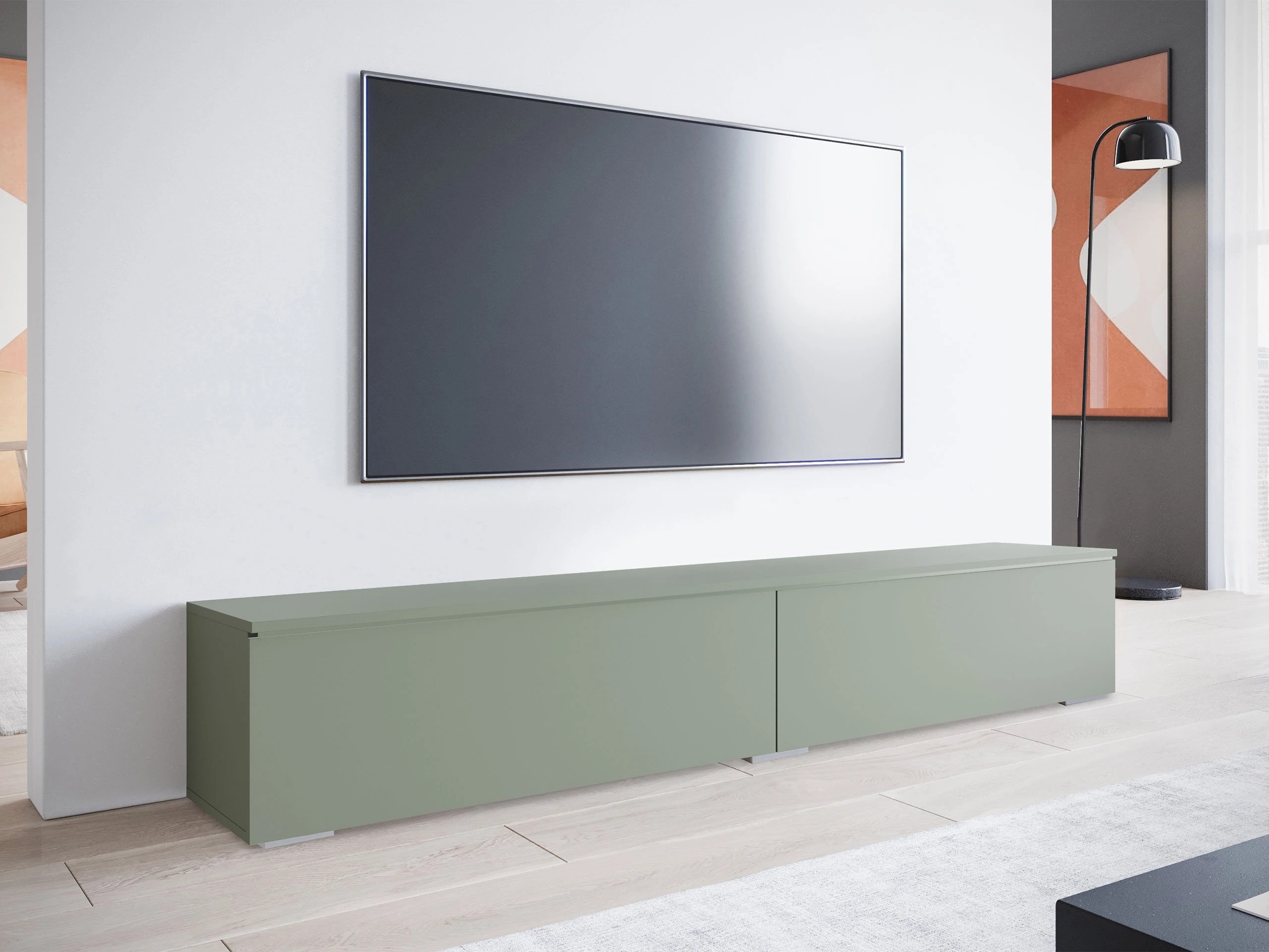 TV staliukas Sarasota 121 (Dusty žalia)