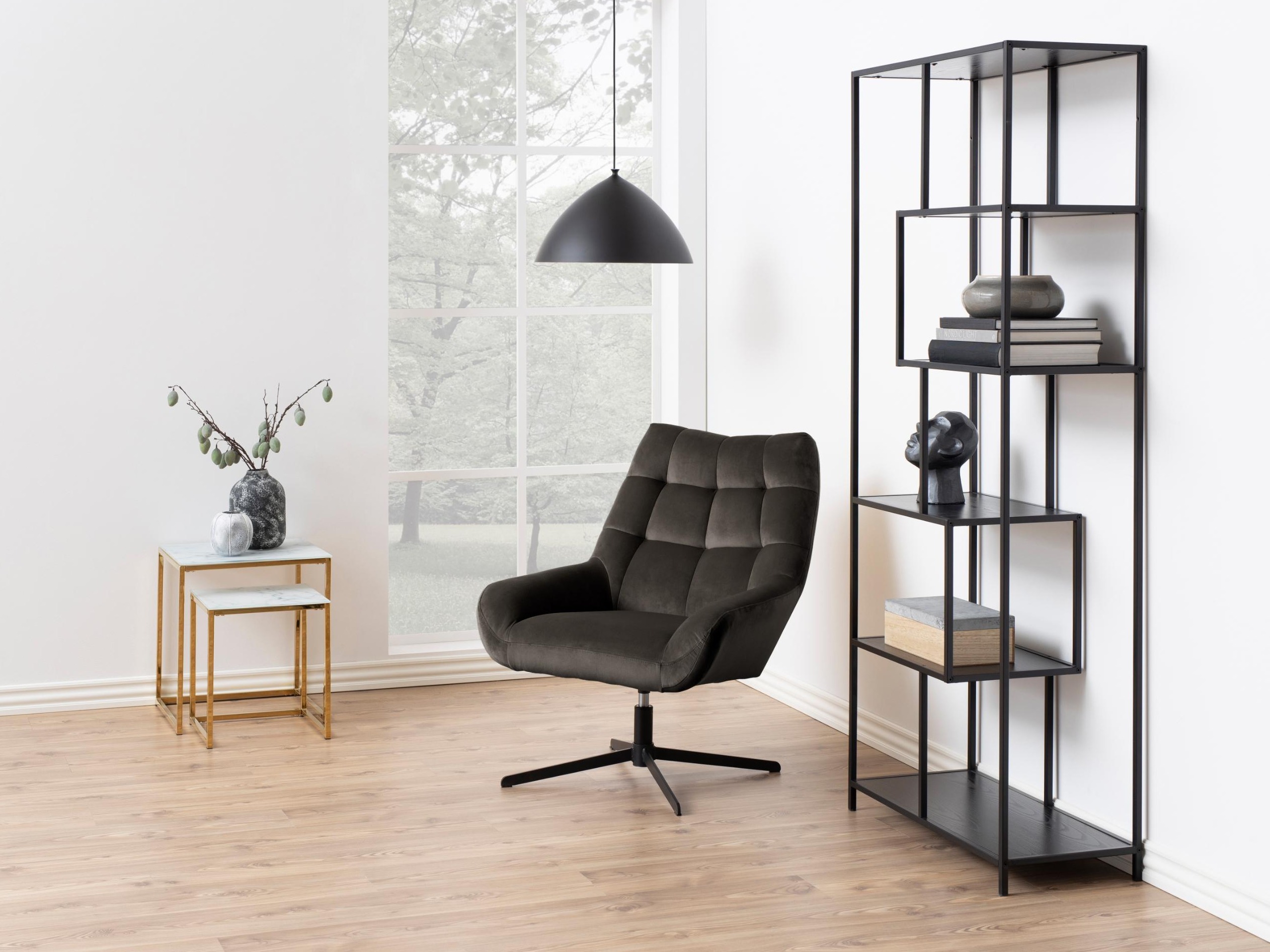 Fotelis Norsica 372 (Tamsi ruda)