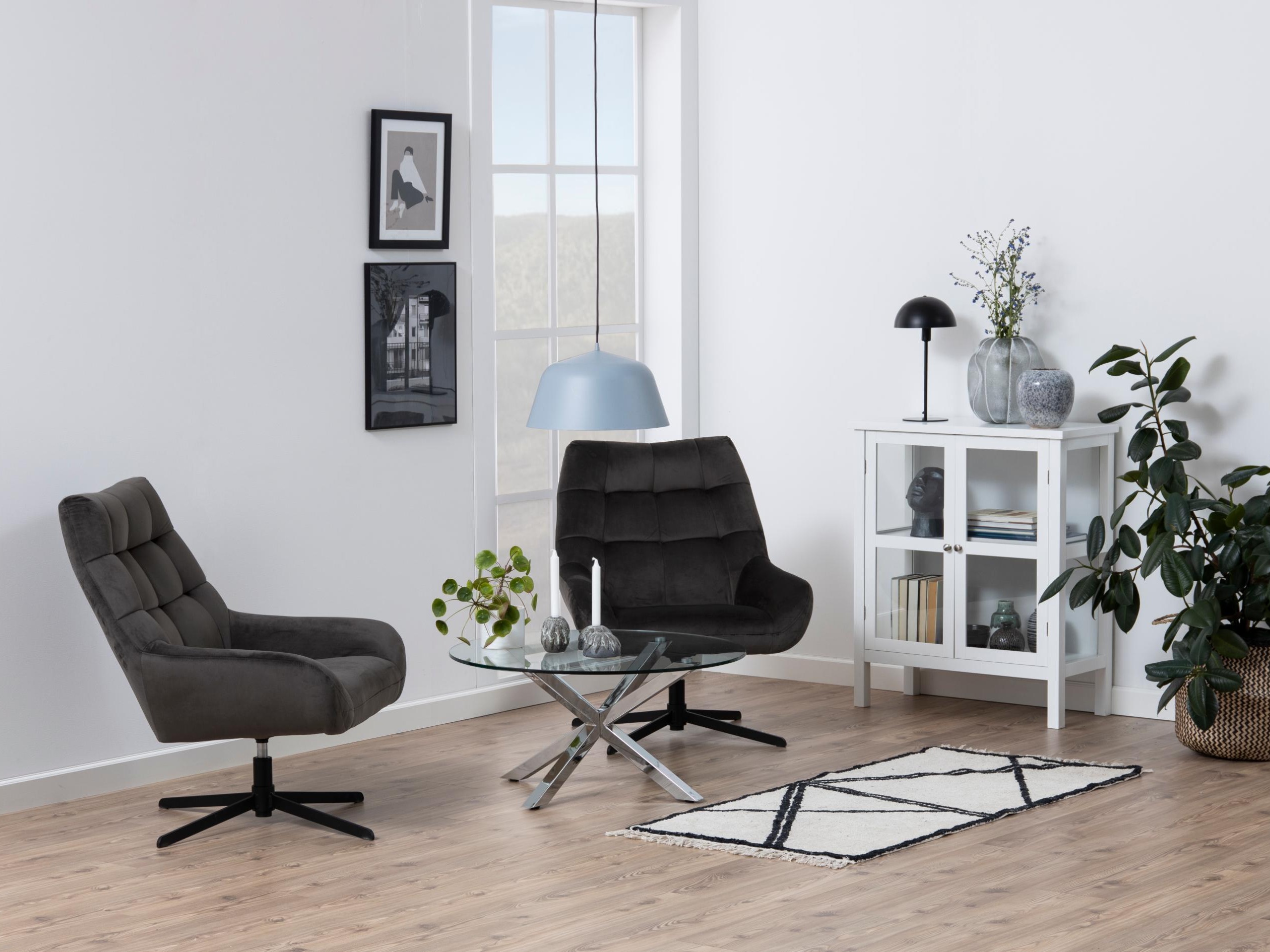 Fotelis Norsica 372 (Tamsi ruda)