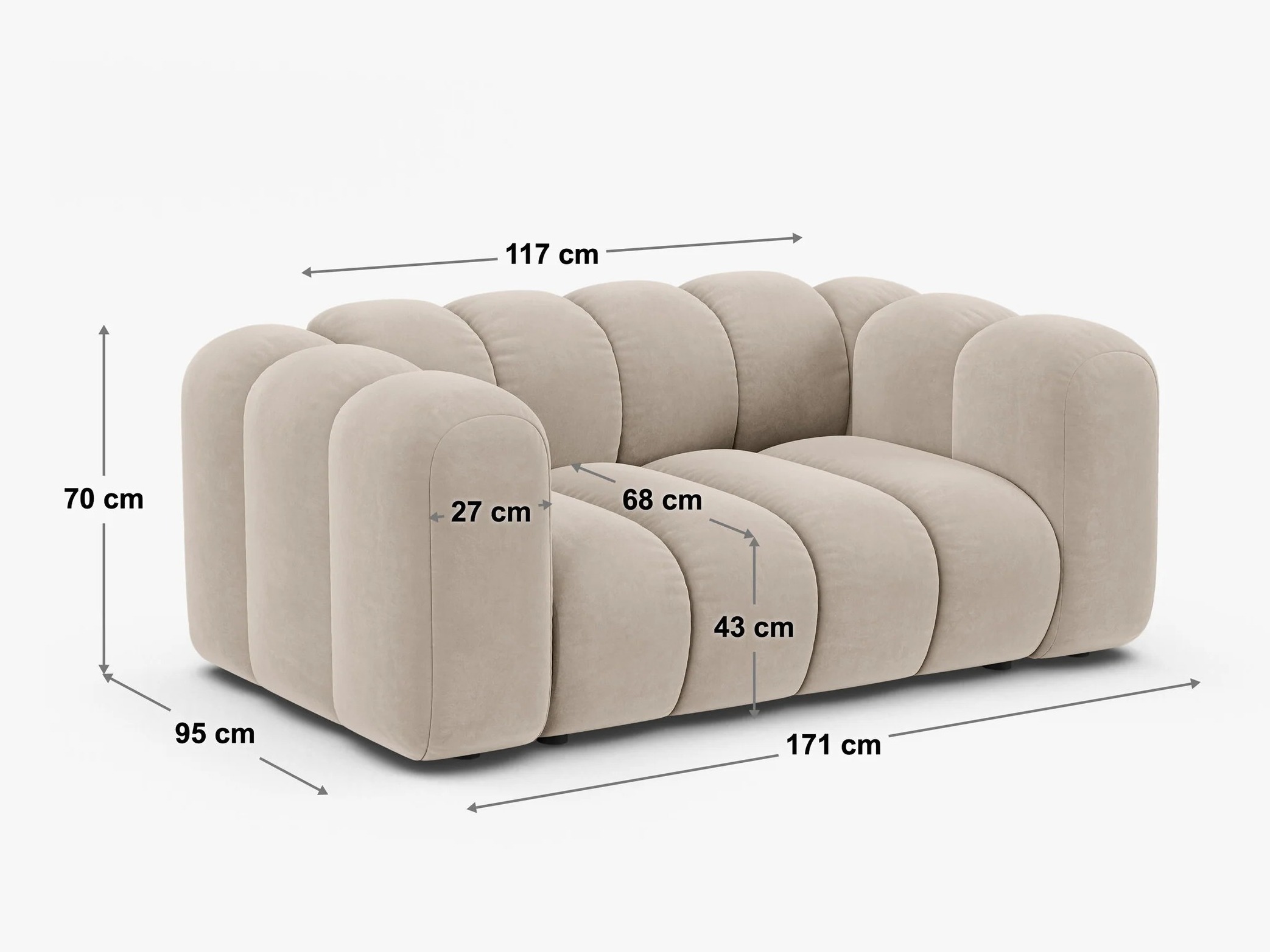 Sofa Cirleve 111 (Salvador 10)
