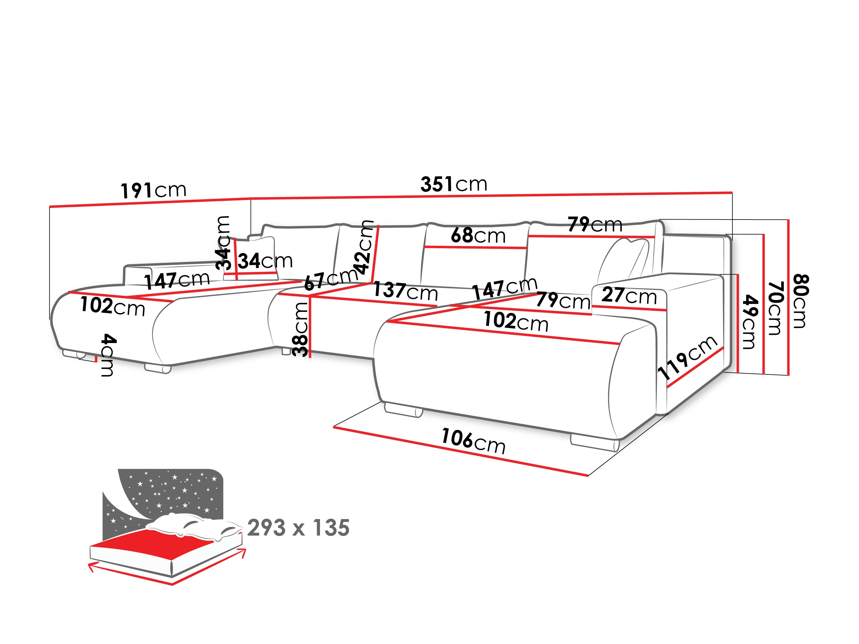 Minkštas kampas Comfivo 483 (Poso 06)