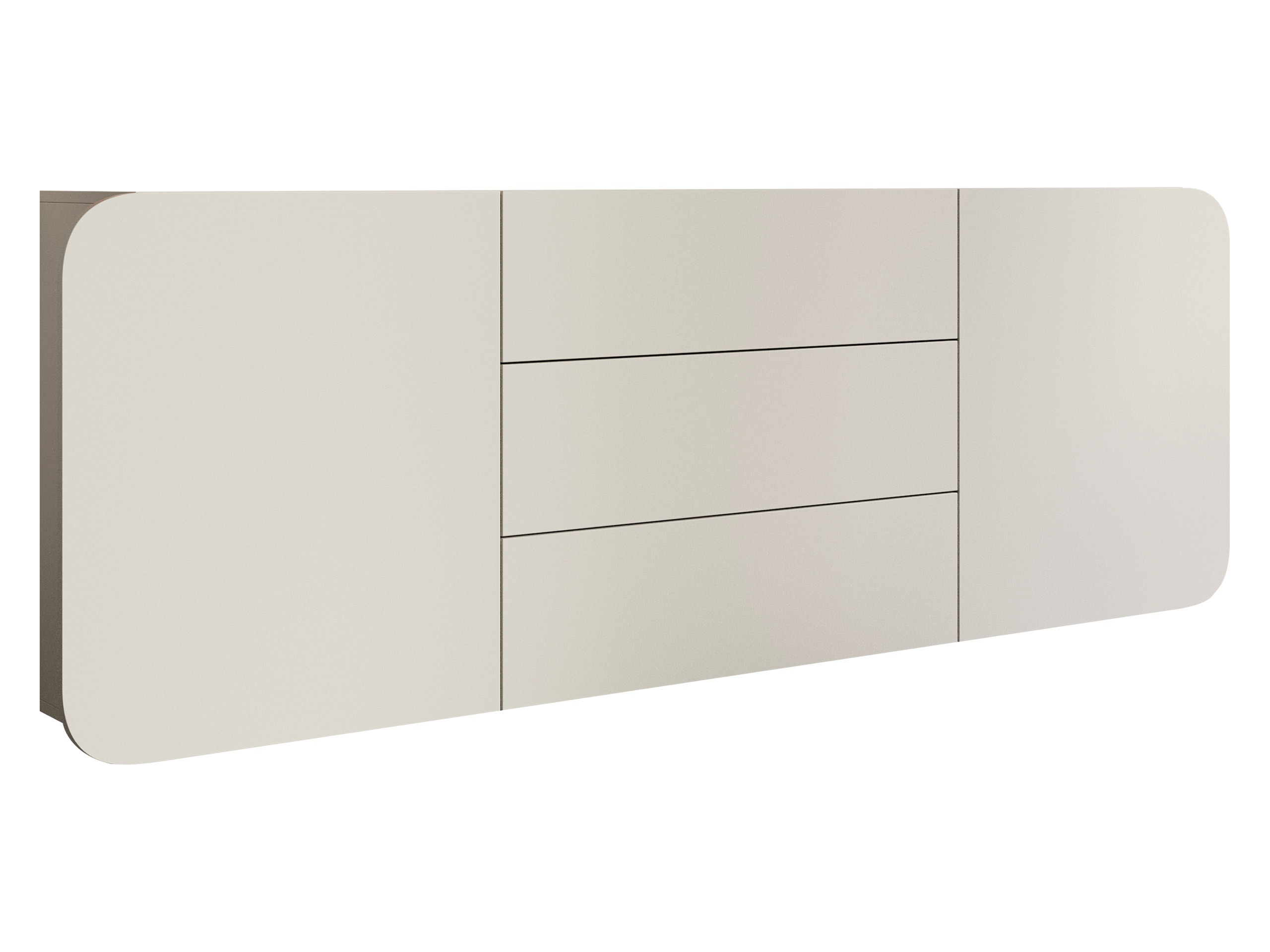 Prieškambario komodos su stalčiais ir durelėmis