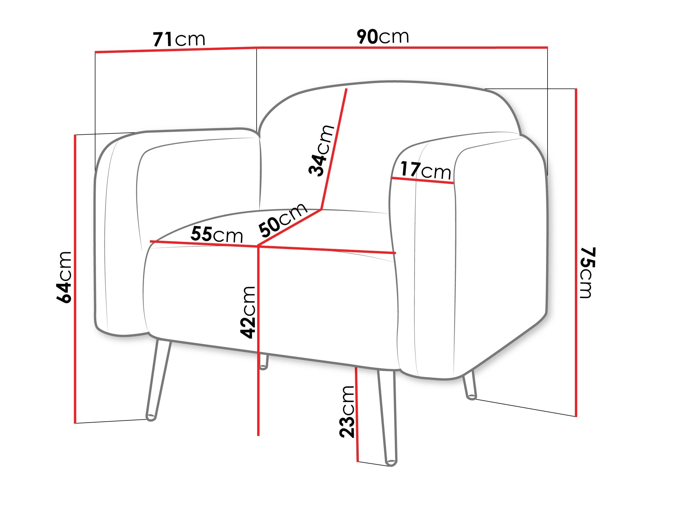 Fotelis Comfivo 486 (Uttario Velvet 2952)